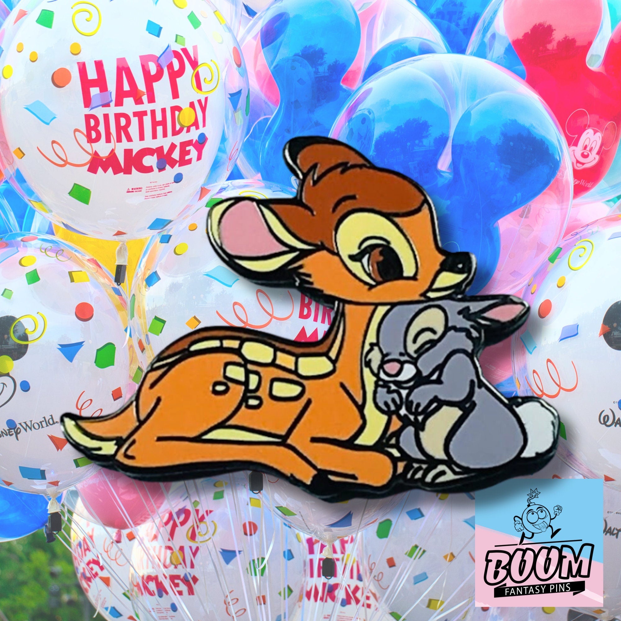 Pin – Bambi and Thumper from Bambi – Disney Fantasy