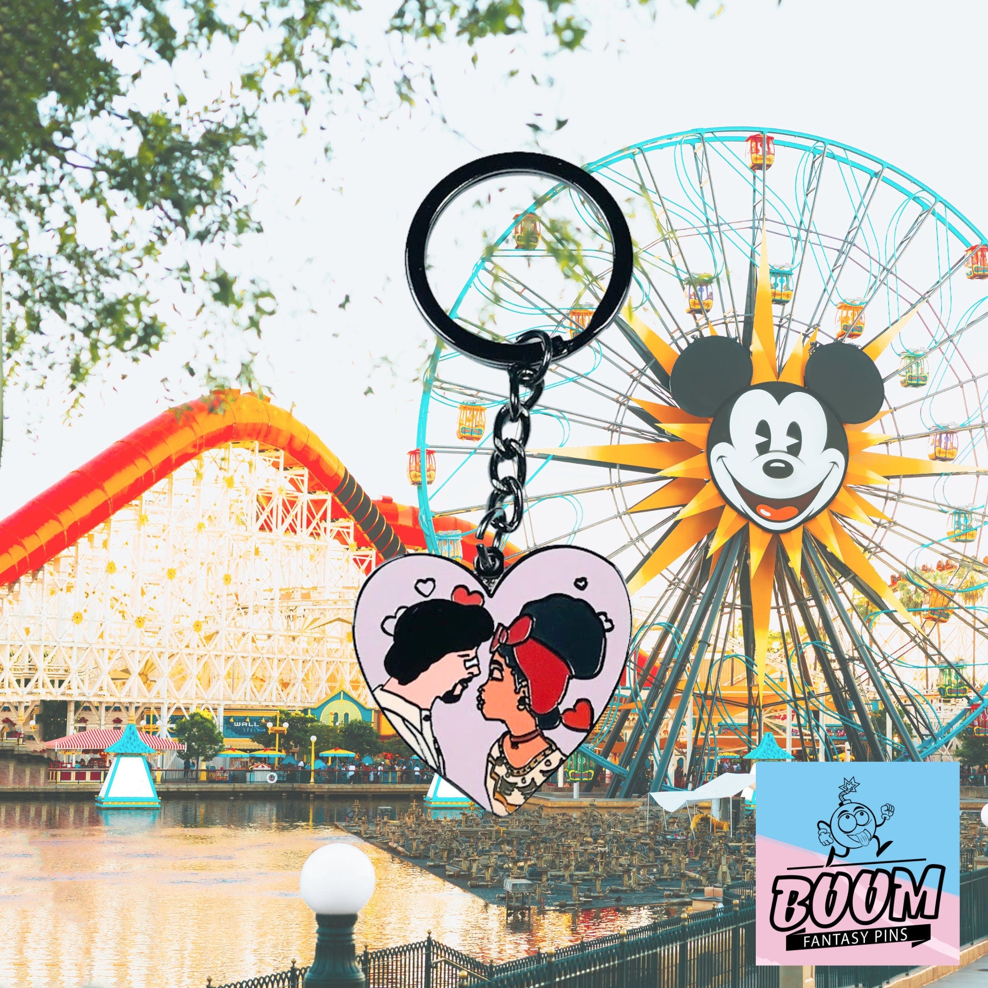 Llavero – Bruno y Dolores de Encanto – Disney Fantasy