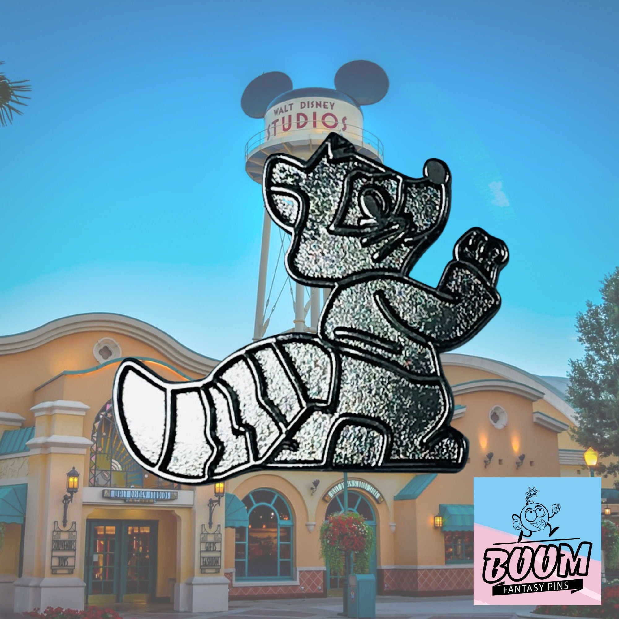 Pin – Mapache de Robin Hood – Disney Fantasy