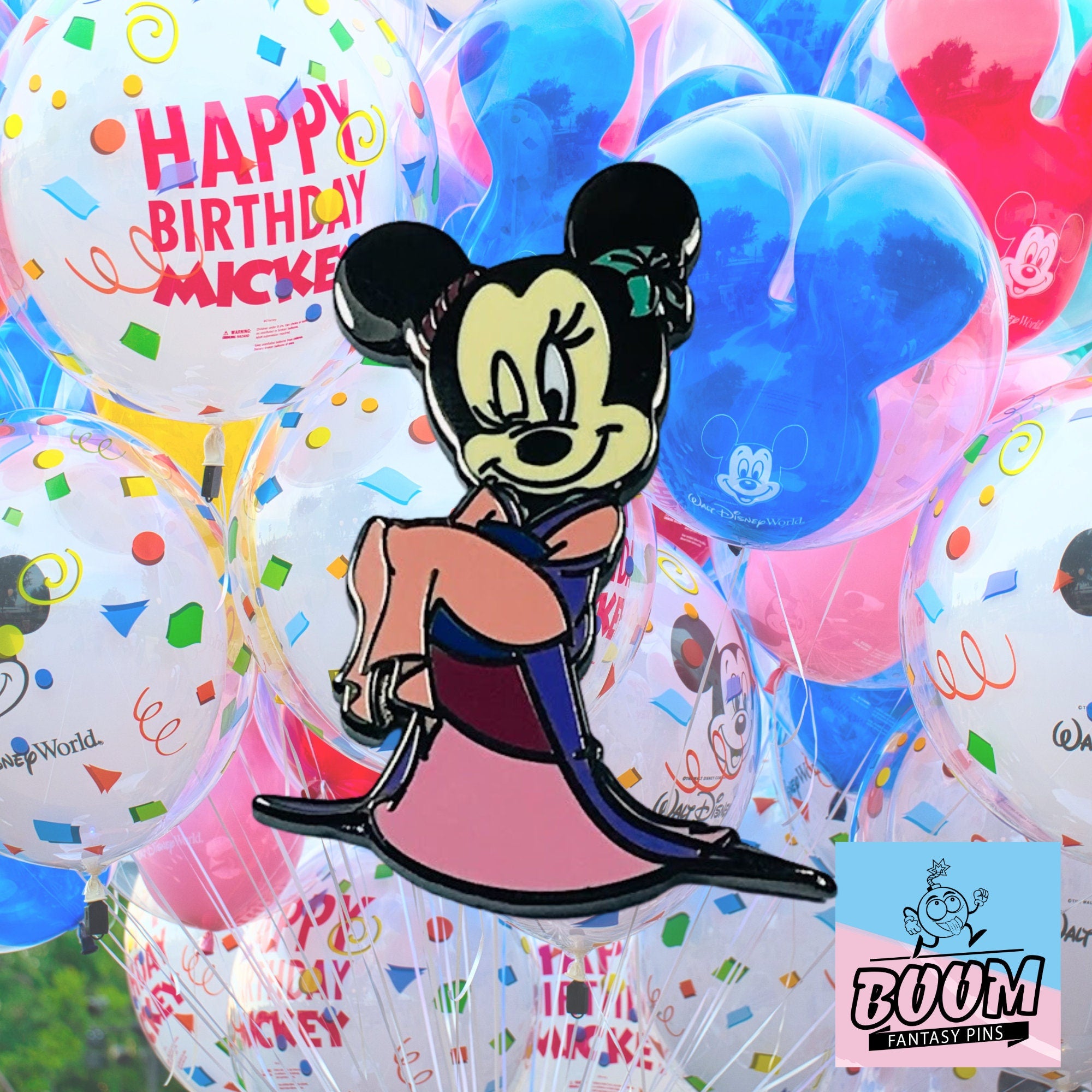 Pin – Minnie Mouse como Mulan de Mulan – Disney Fantasy