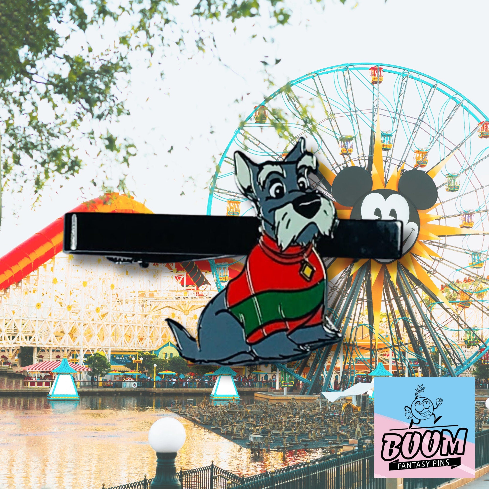 Pinza de corbata – Jock de La Dama y el Vagabundo – Disney Fantasy