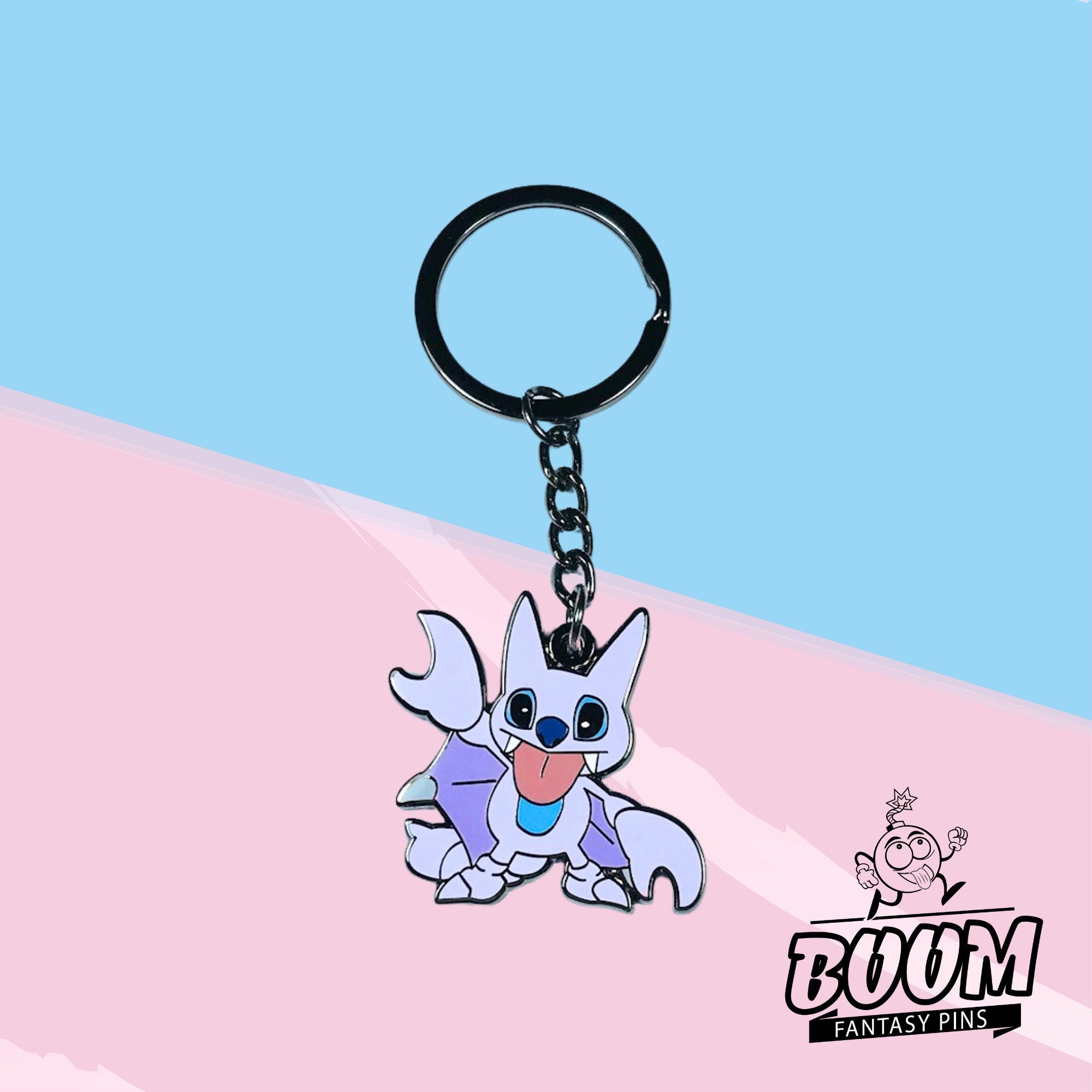 Porte-clés – Expérience 626 Stitch en Gligar de Lilo &amp; Stitch – Disney Fantasy