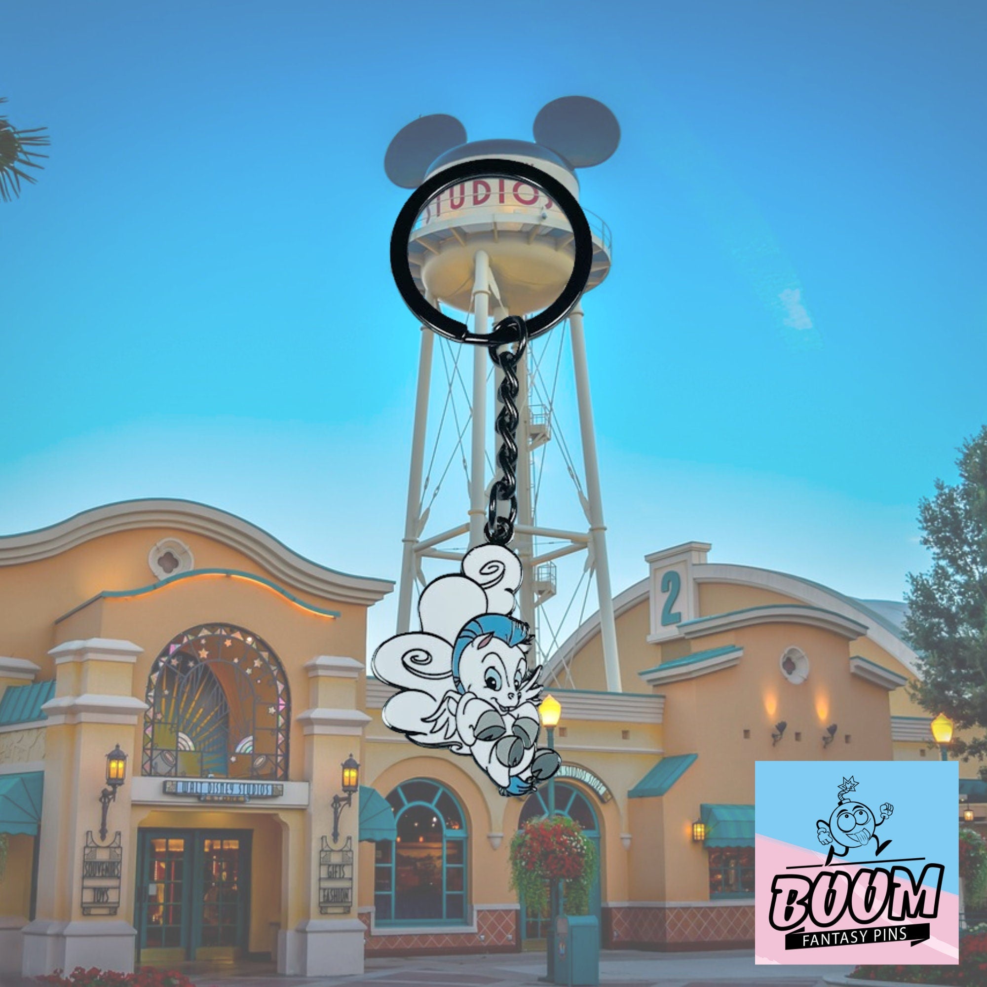 Porte-clés - Pégase d'Hercule - Disney Fantasy