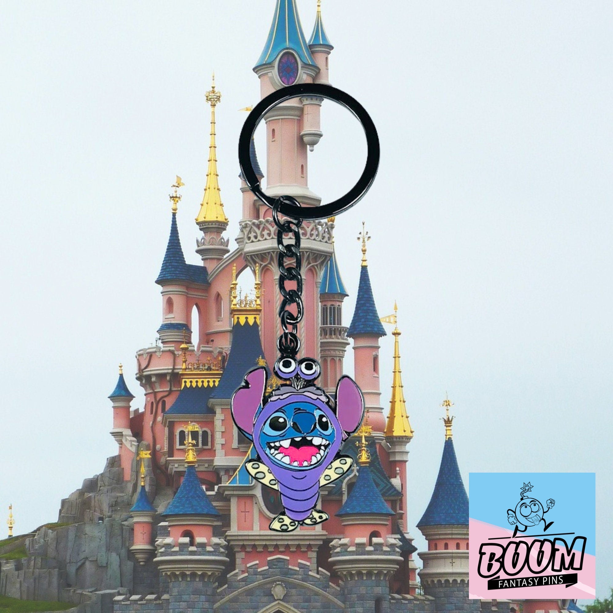 Porte-clés – Stitch Expérience 626 de Lilo &amp; Stitch – Disney Fantasy