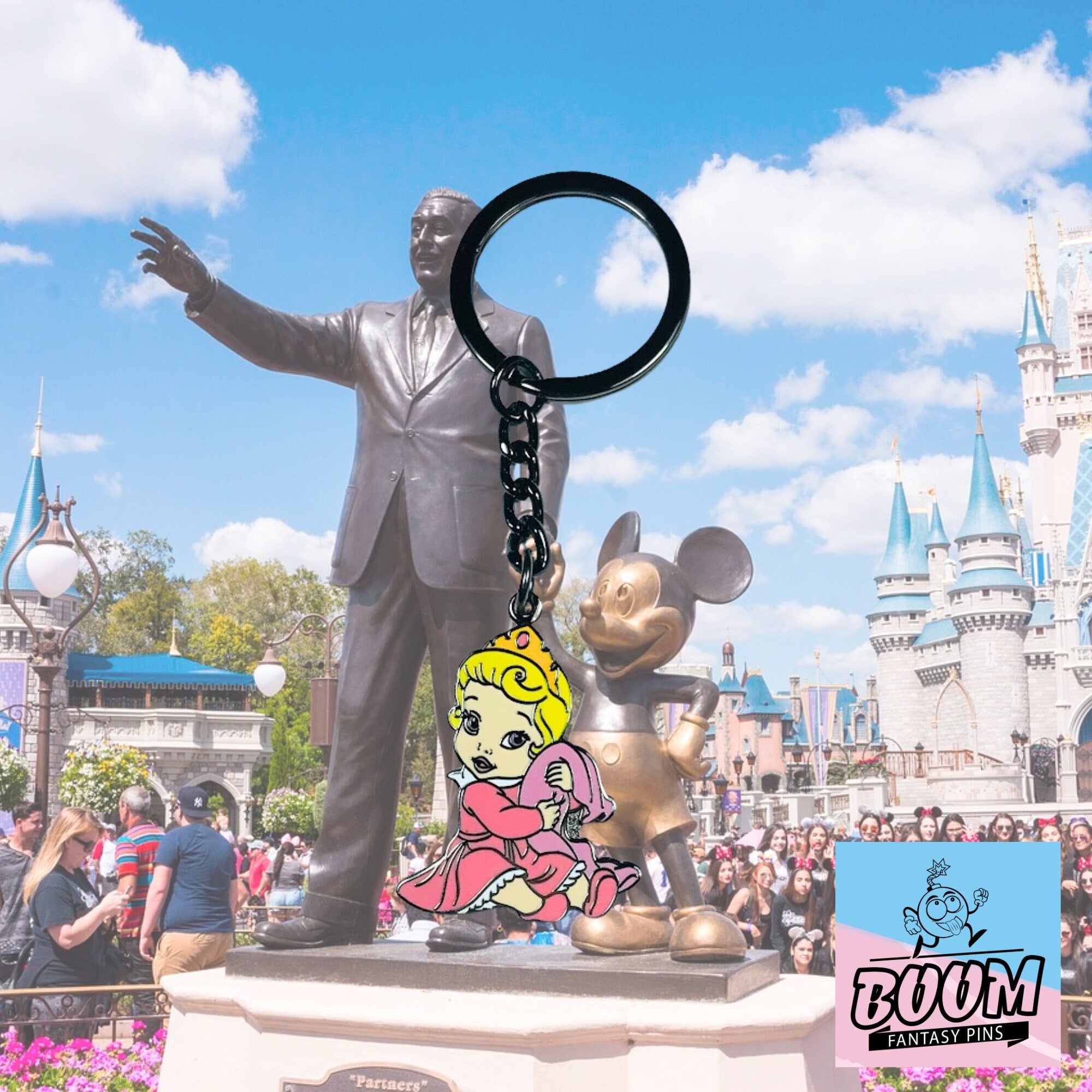 Porte-clés – Aurore enfant de La Belle au bois dormant – Disney Fantasy