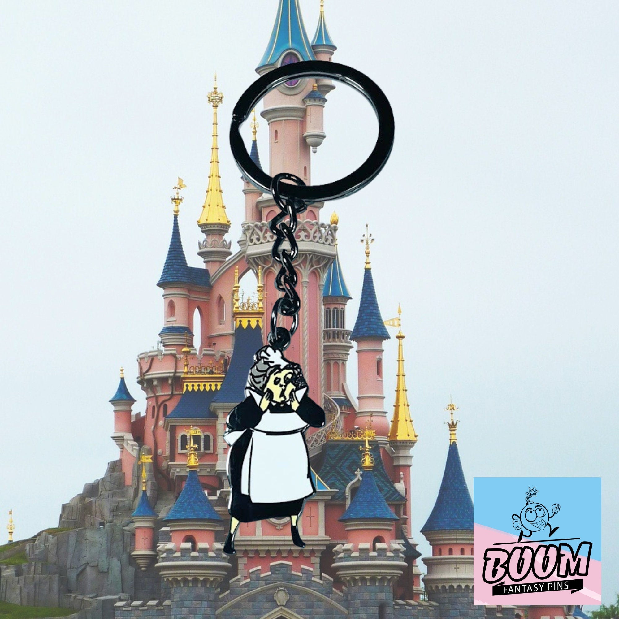 Porte-clés – Nounou des 101 Dalmatiens – Disney Fantasy