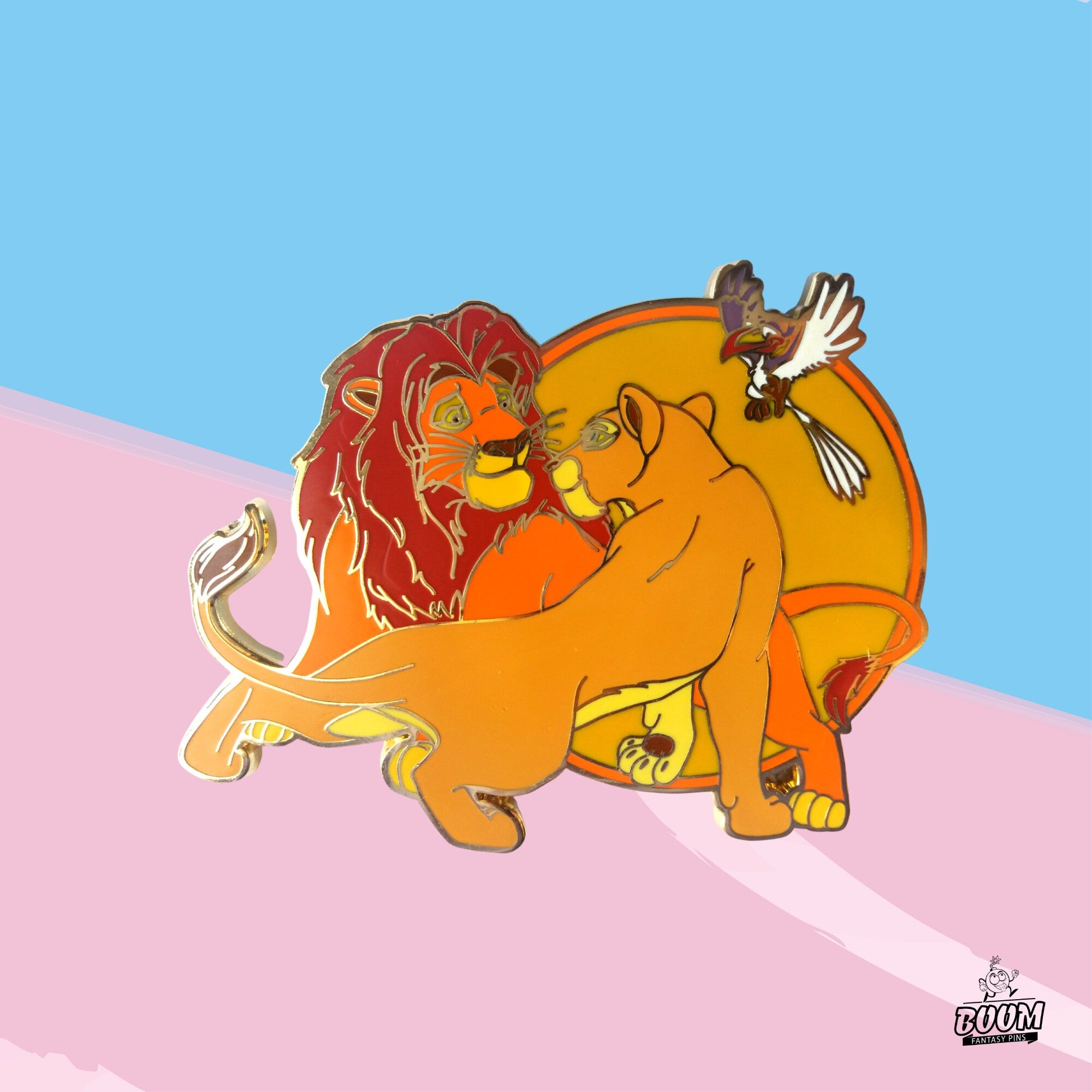 Pin – Simba Nala y Zazu de El Rey León – Disney Fantasy