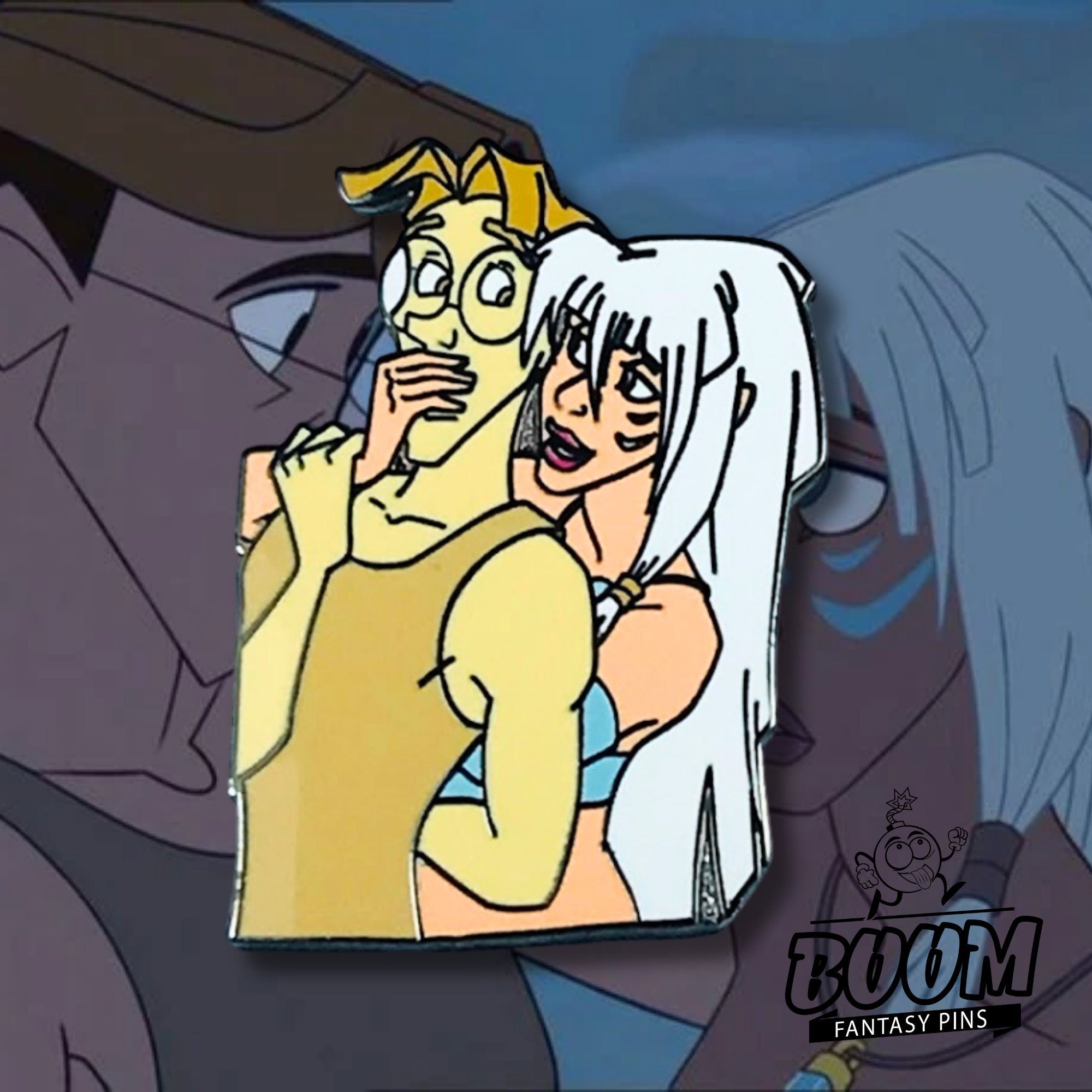 Pin's – Kida et Milo Thatch d'Atlantide, l'empire perdu – Disney Fantasy