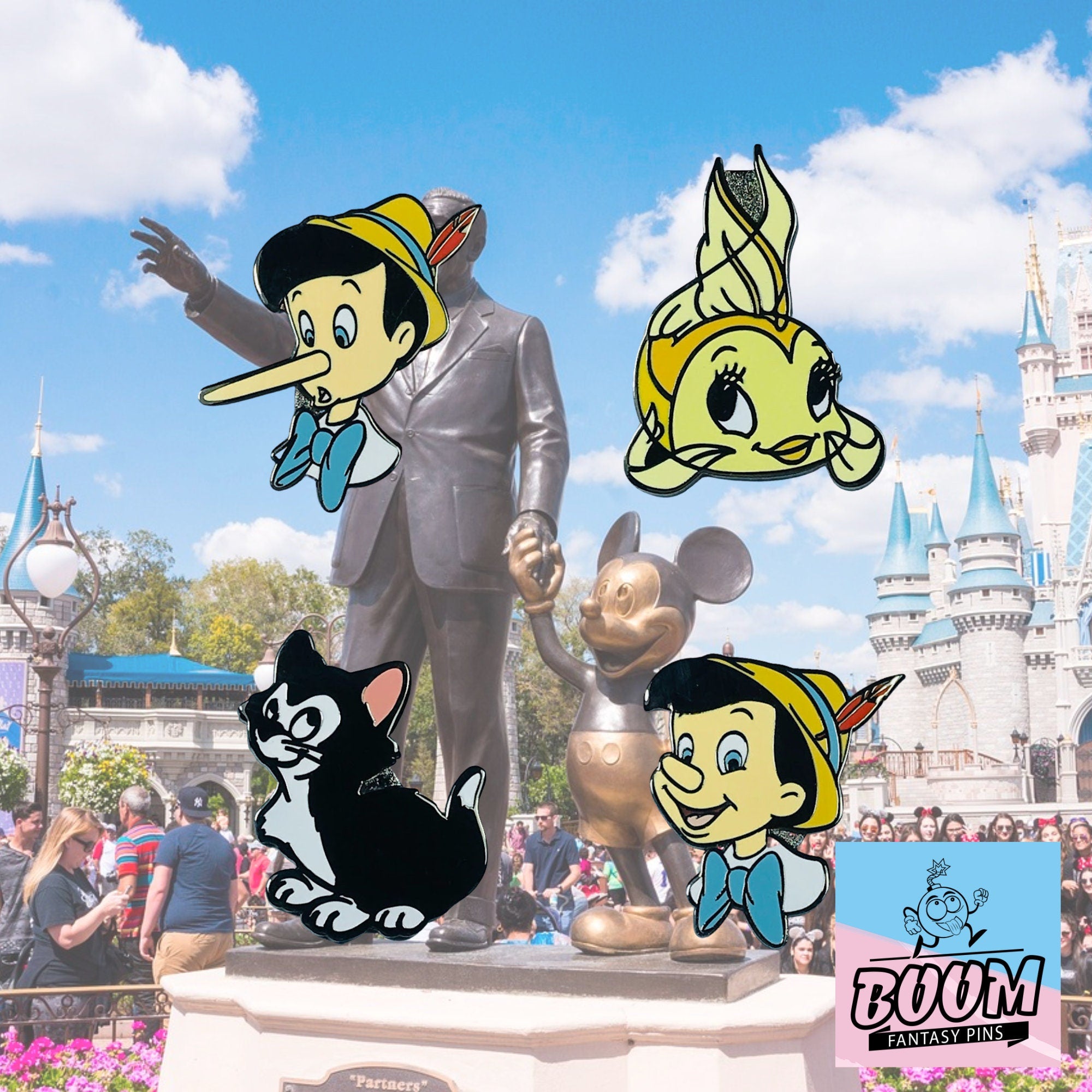Pin's – Pinocchio du film Pinocchio – Disney Fantasy
