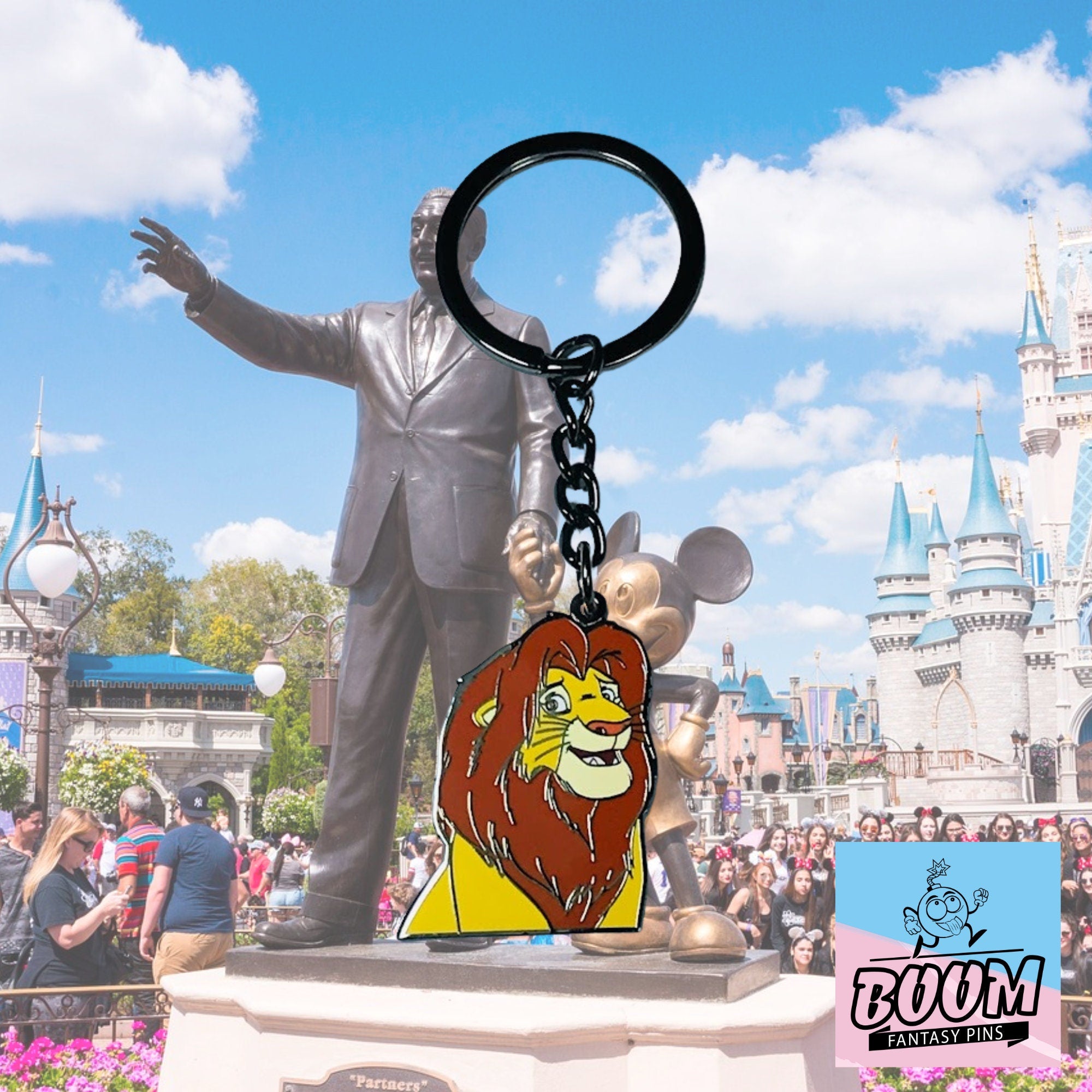 Llavero – Mufasa de El Rey León – Disney Fantasy