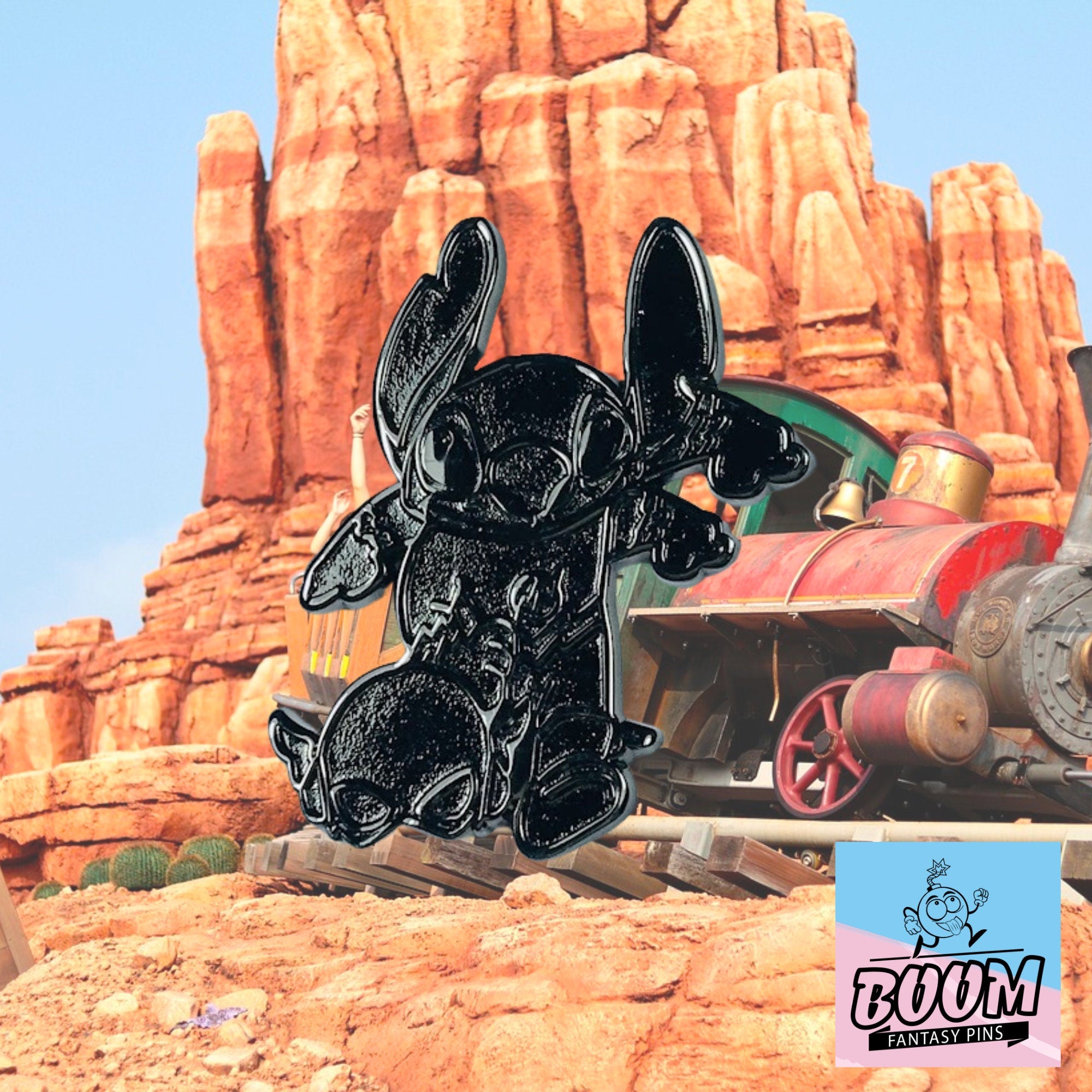 Prueba de alfiler: Stitch como Flash de Lilo y Stitch - Disney Fantasy