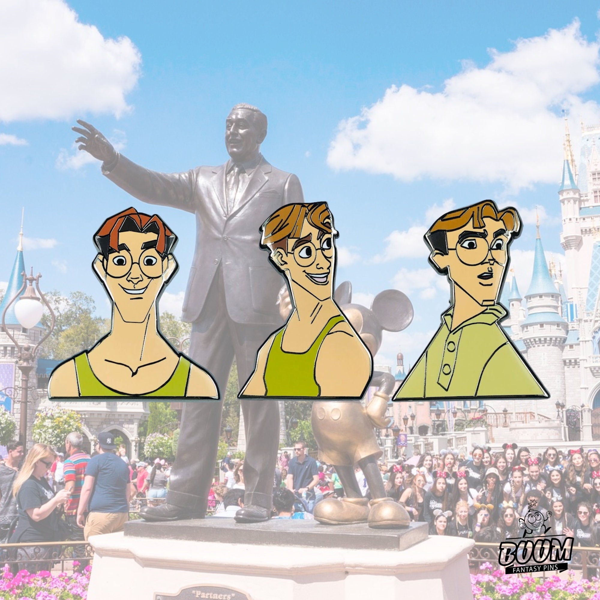 Pin – Milo Thatch from Atlantis The Lost Empire – Disney Fantasy