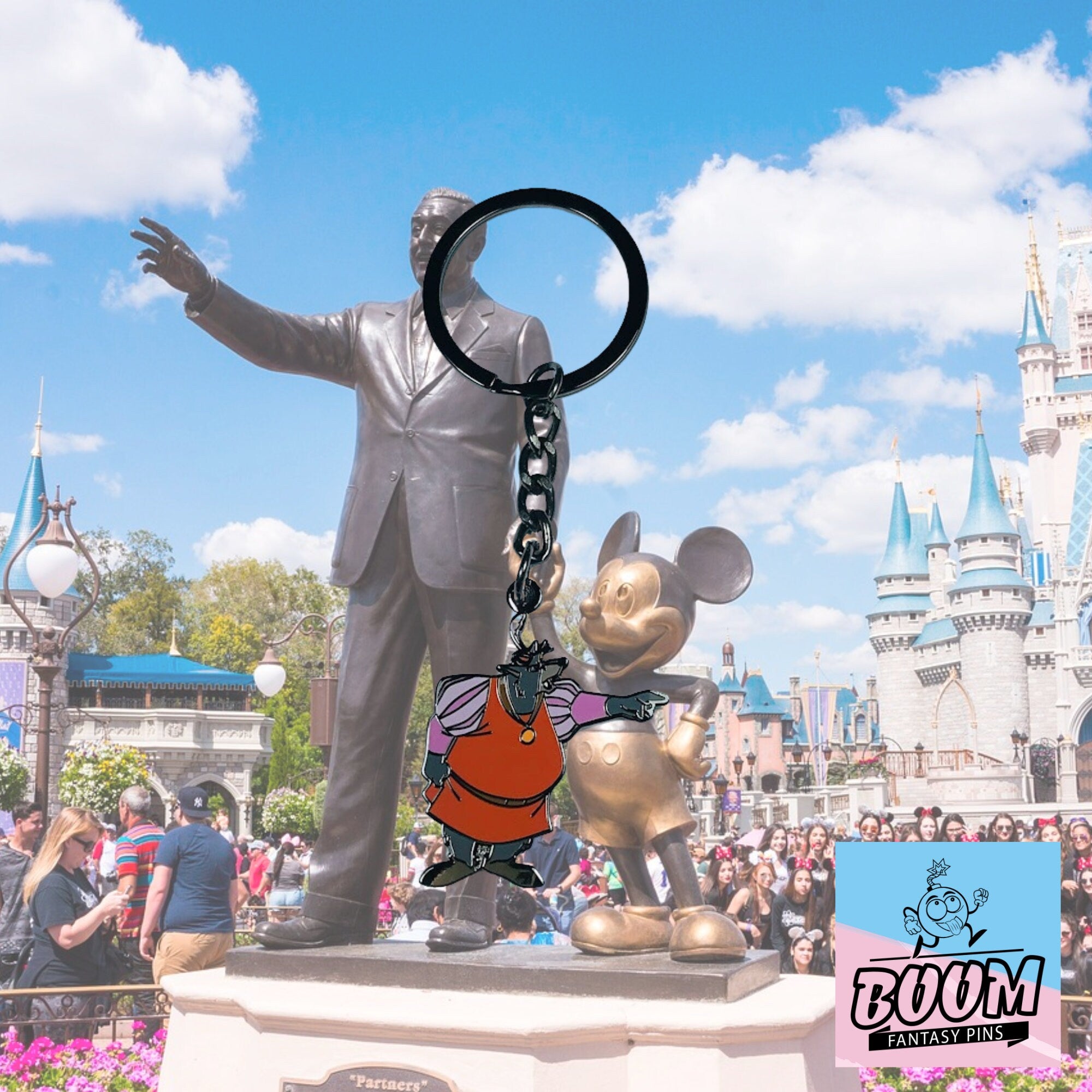 Llavero – Sheriff de Nottingham de Robin Hood – Disney Fantasy