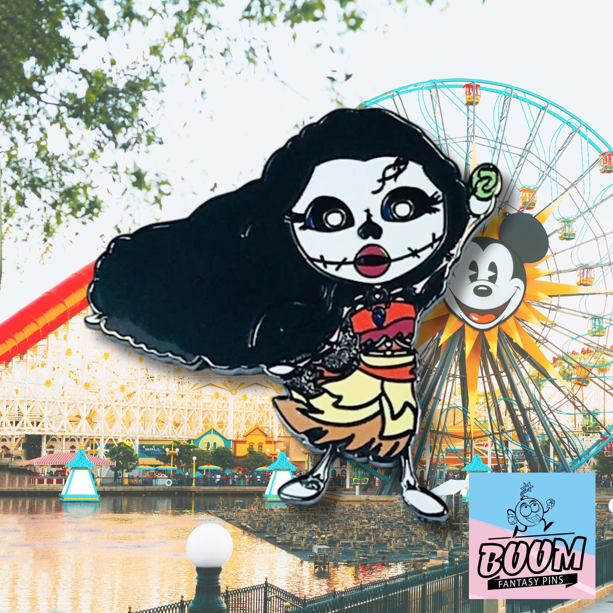 Pin – Moana as Zombie from Moana – Disney Fantasy