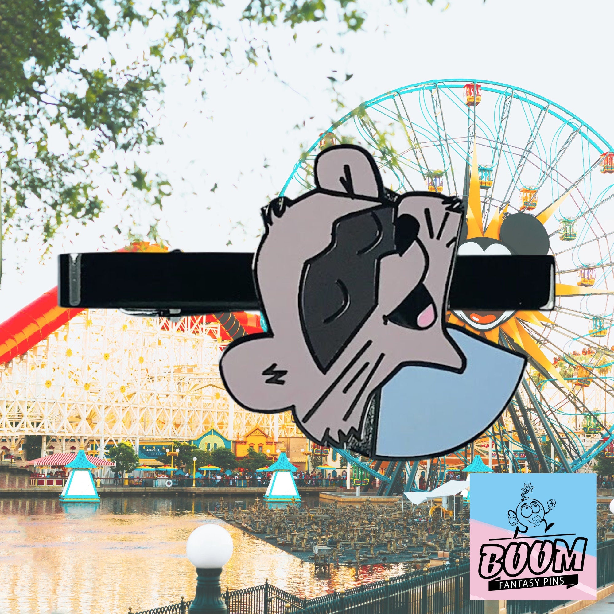 Pinza de corbata – Trigger el Mapache de Robin Hood – Disney Fantasy