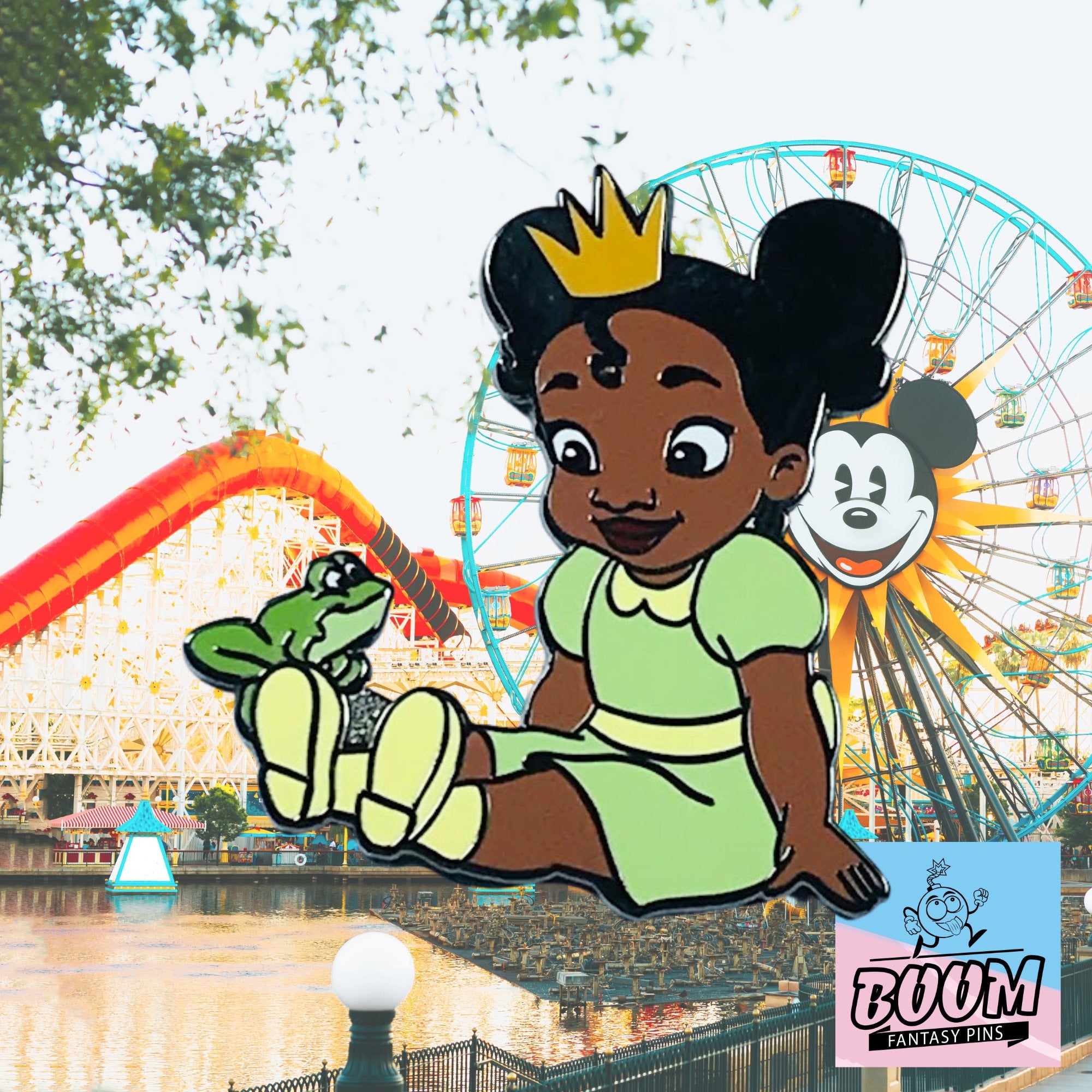 Pin – Princesa Tiana de La Princesa y el Sapo – Disney Fantasy