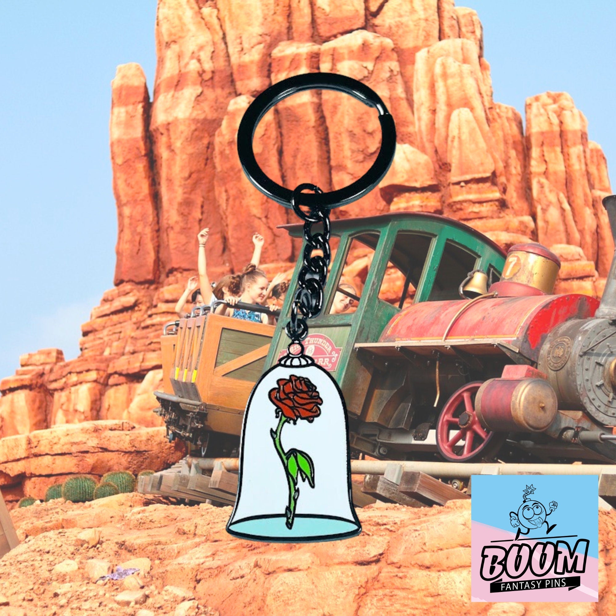 Llavero – Bella de La Bella y la Bestia – Disney Fantasy