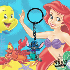 Llavero – Experimento 626 Stitch como Ariel de Lilo &amp; Stitch – Disney Fantasy
