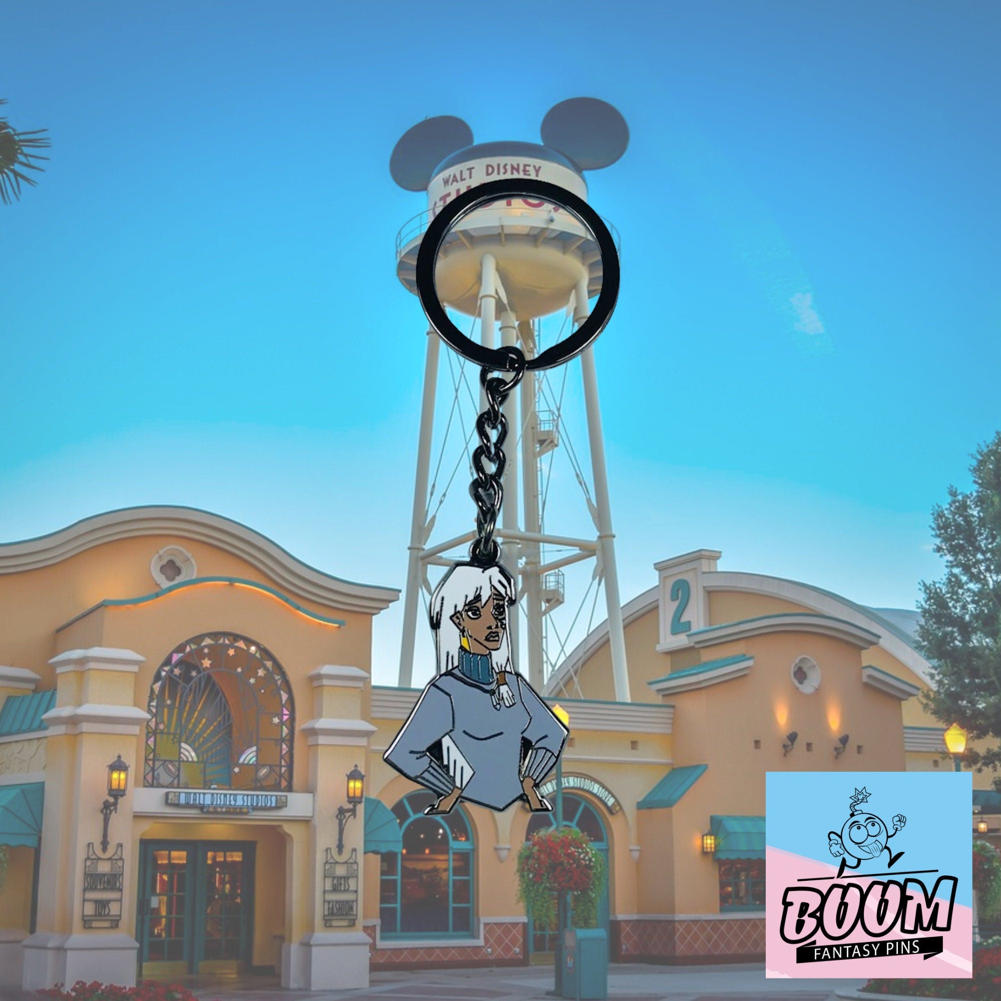 Porte-clés – Reine Kida d'Atlantide, l'empire perdu – Disney Fantasy