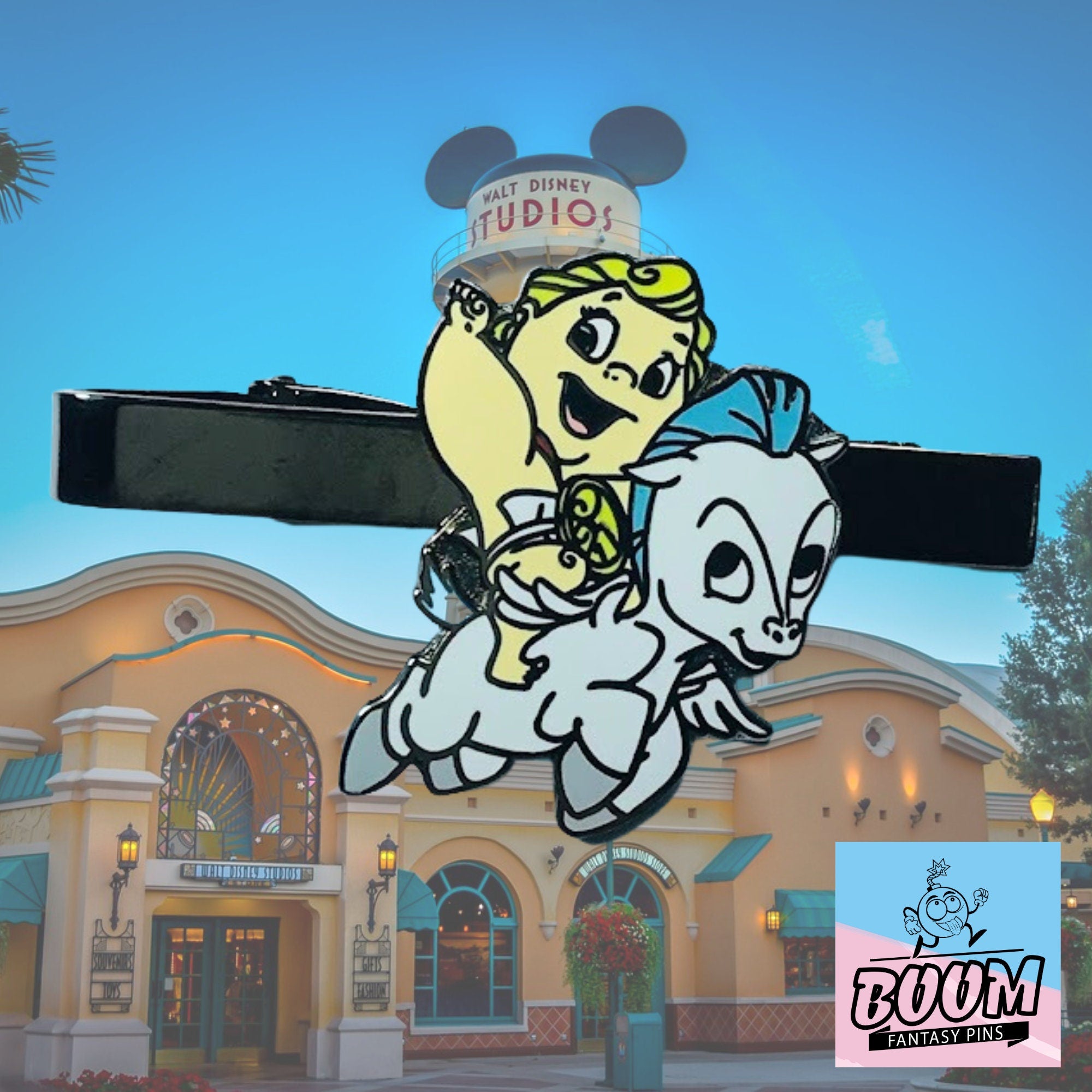 Alfiler de corbata – Zeus montando a Pegaso de Hércules – Disney Fantasy