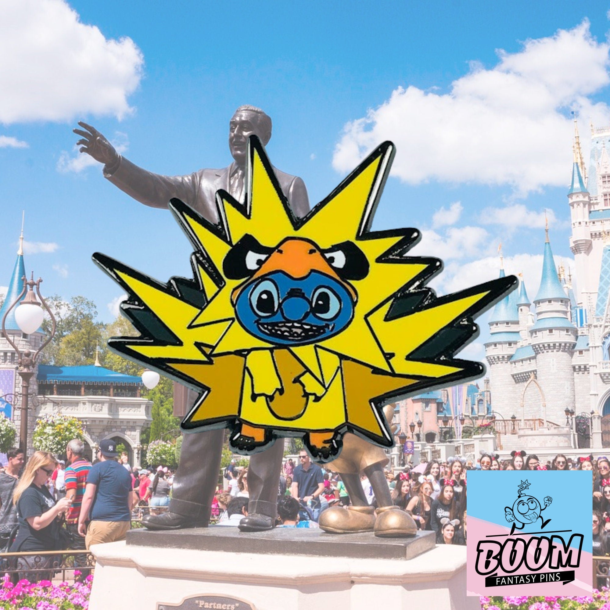 Épingle – Expérience 626 Stitch en Zapdos de Lilo et Stitch – Disney Fantasy
