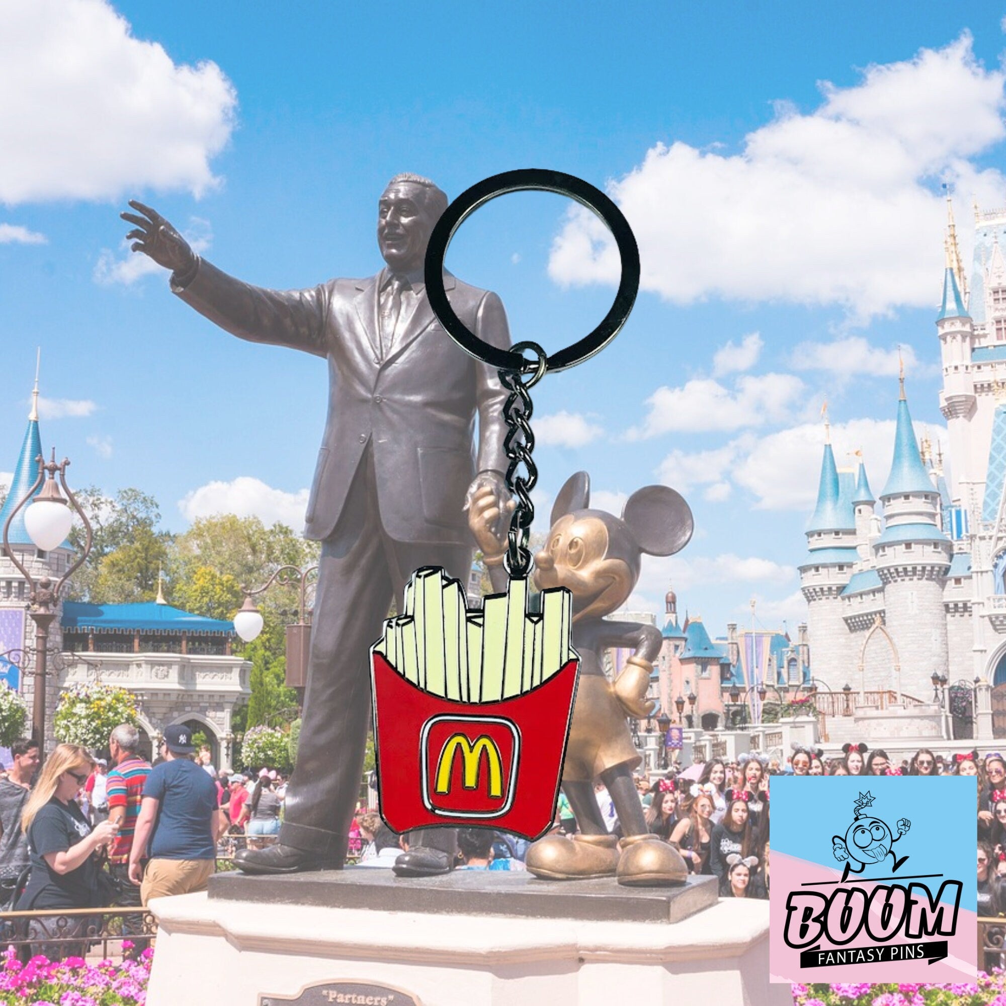 Llavero – Papas Fritas de Snack Clásico – Disney Fantasy