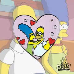 Pin – Homer Simpson y Marge Simpson de Los Simpson – Disney Fantasy