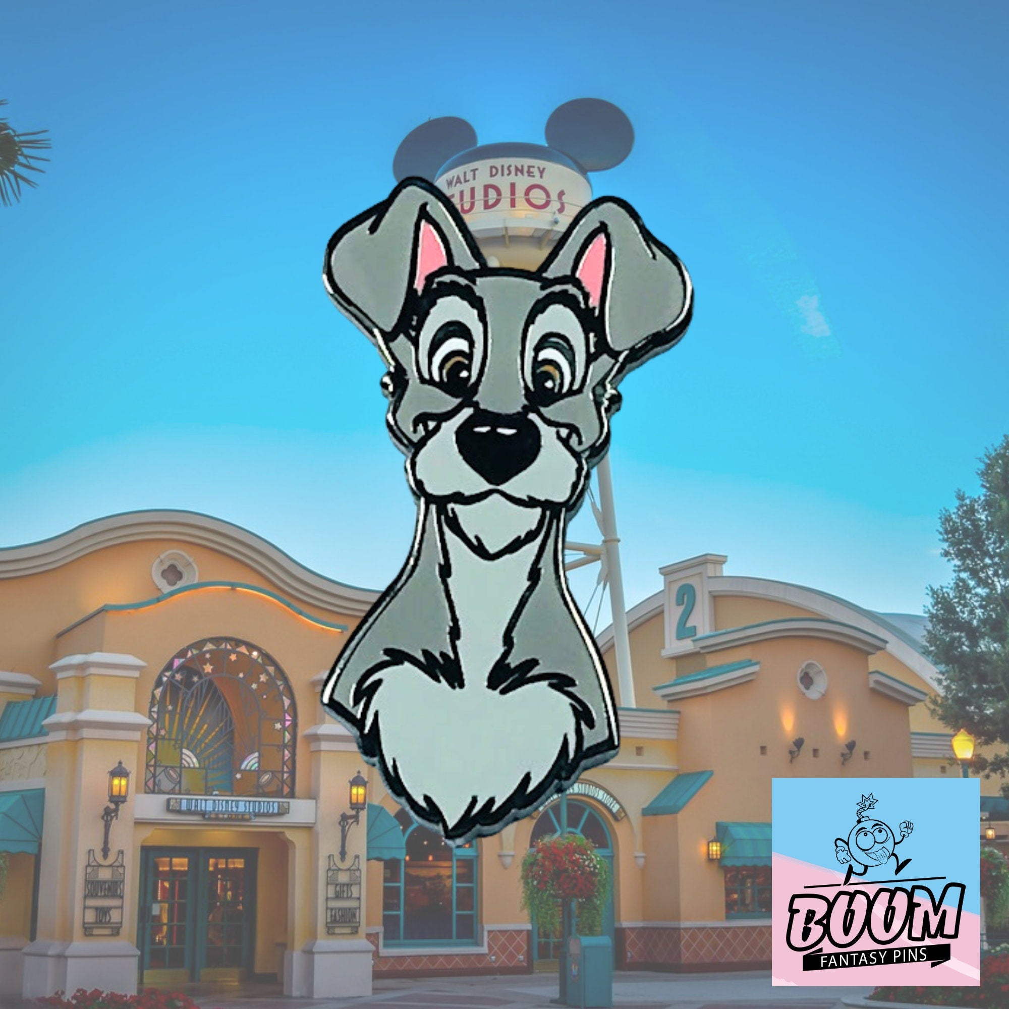 Pin – Vagabundo de La Dama y el Vagabundo – Disney Fantasy