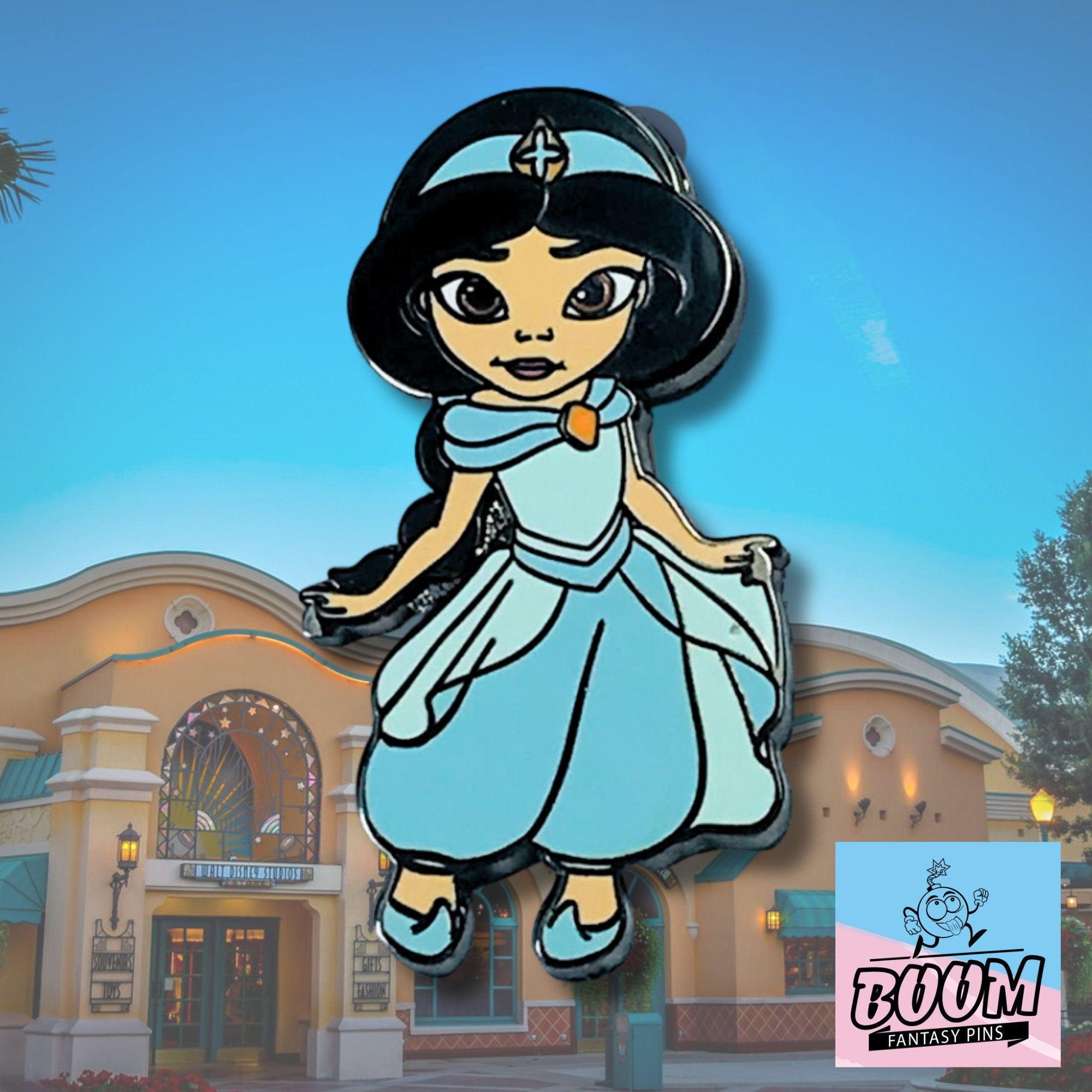 Pin's – Princesse Jasmine d'Aladdin – Disney Fantasy