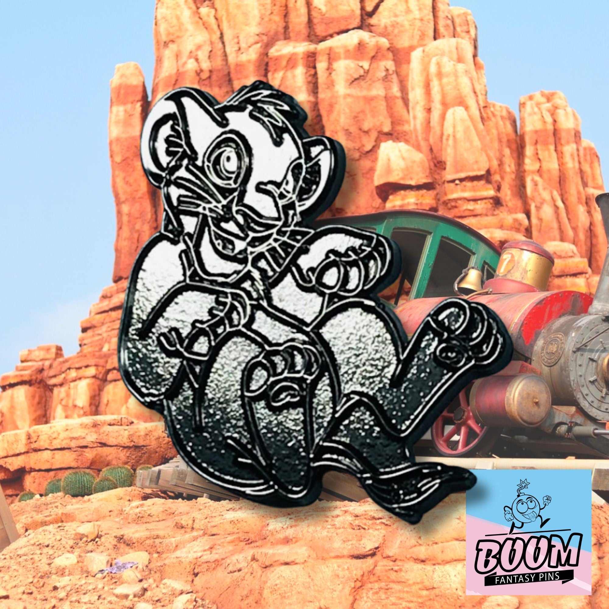 Pin's – Simba du Roi Lion – Disney Fantasy