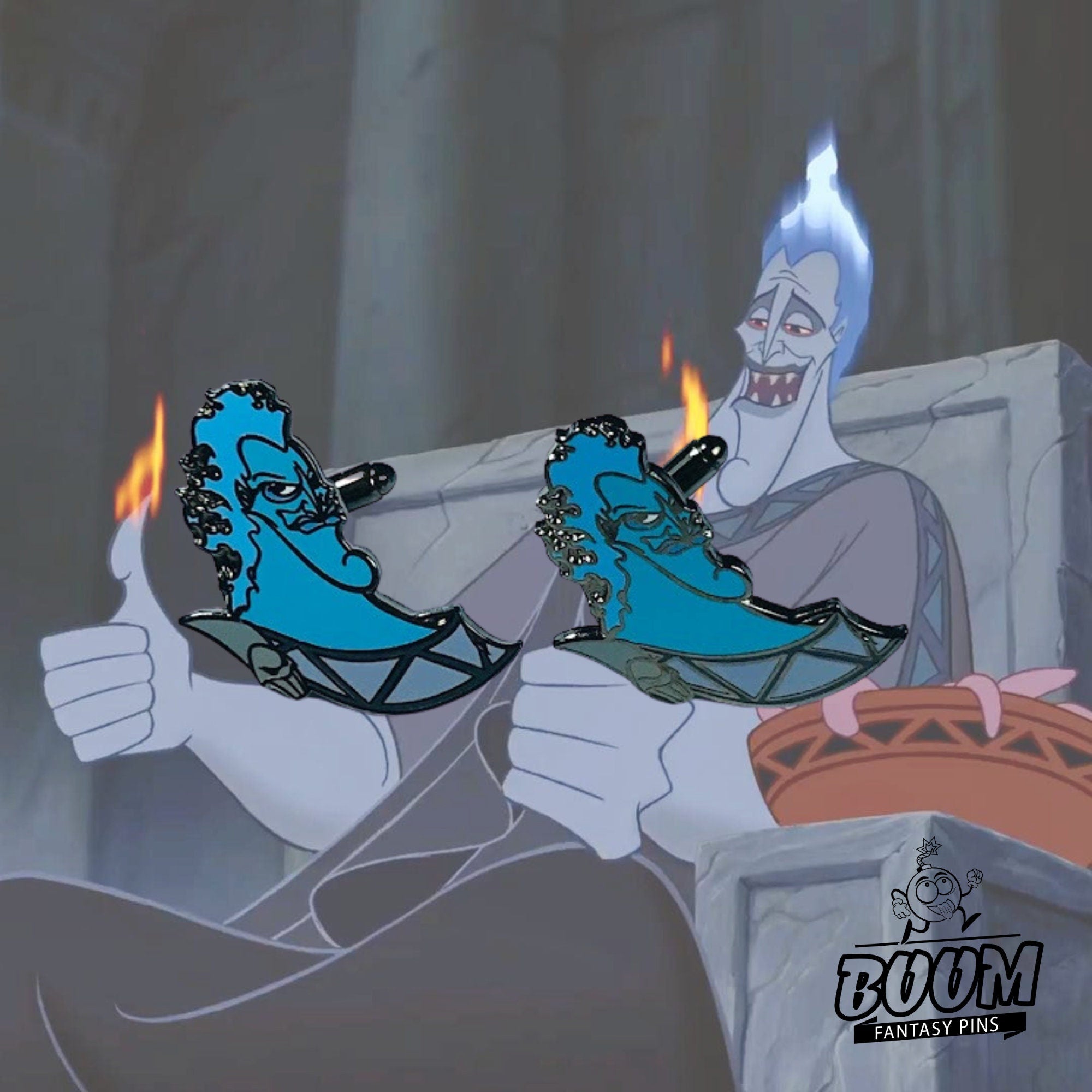 Boutons de manchette – Hadès d'Hercule – Disney Fantasy