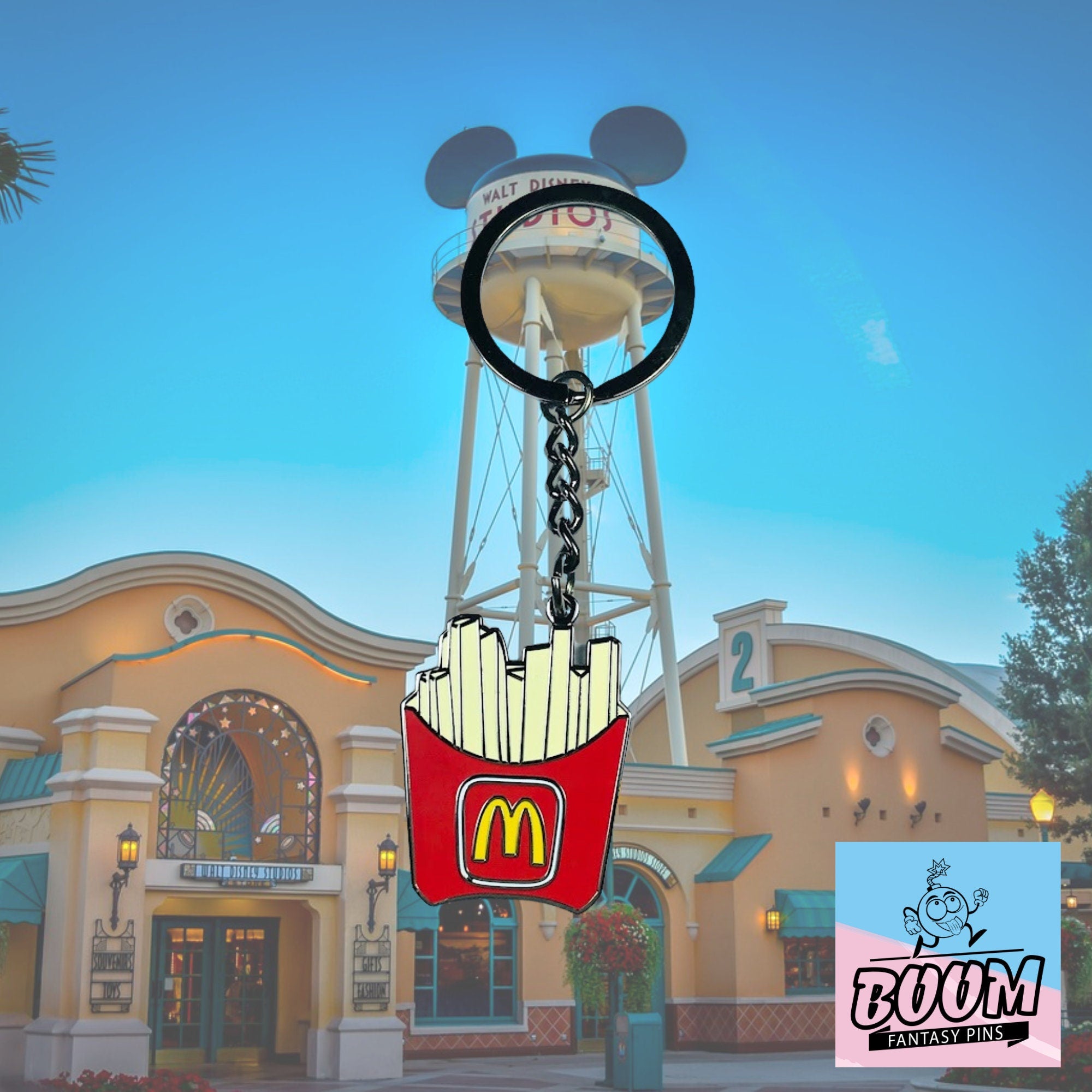 Llavero – Papas Fritas de Snack Clásico – Disney Fantasy