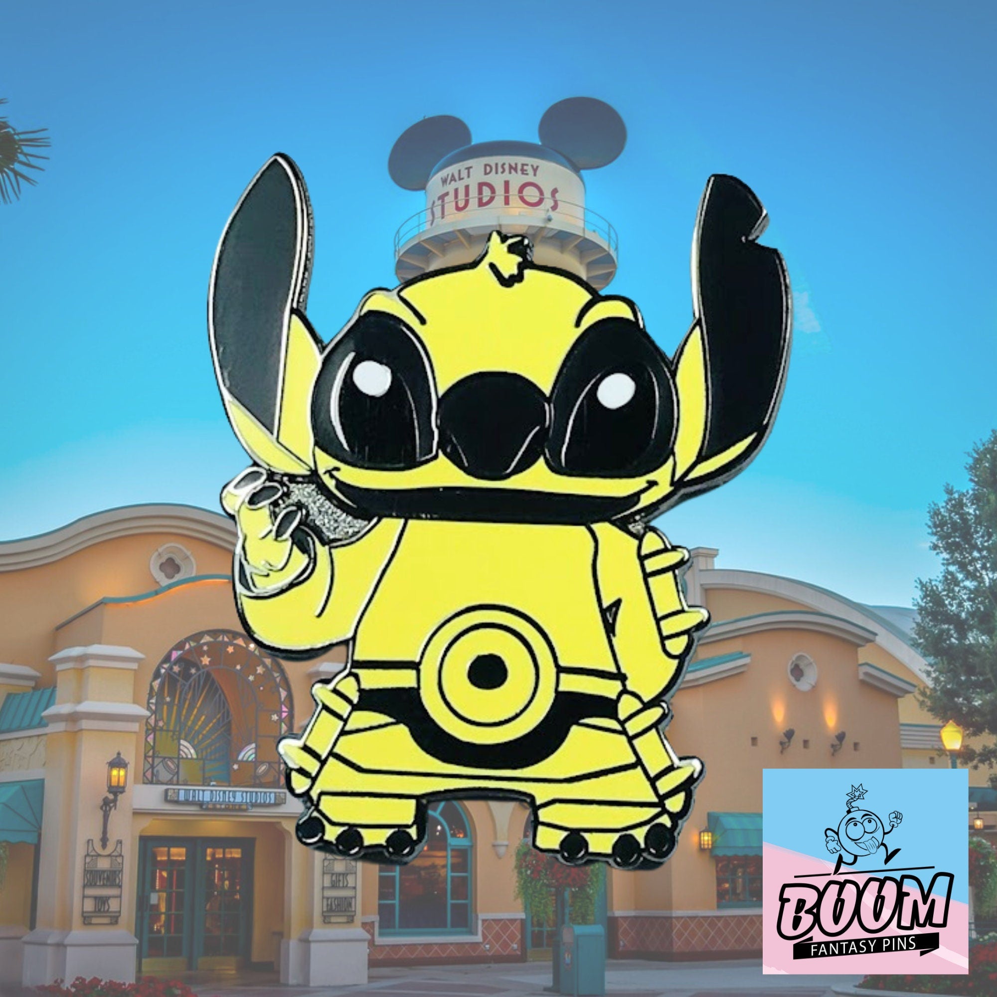 Pin - Stitch como C-3PO de Lilo &amp; Stitch - Disney Fantasy