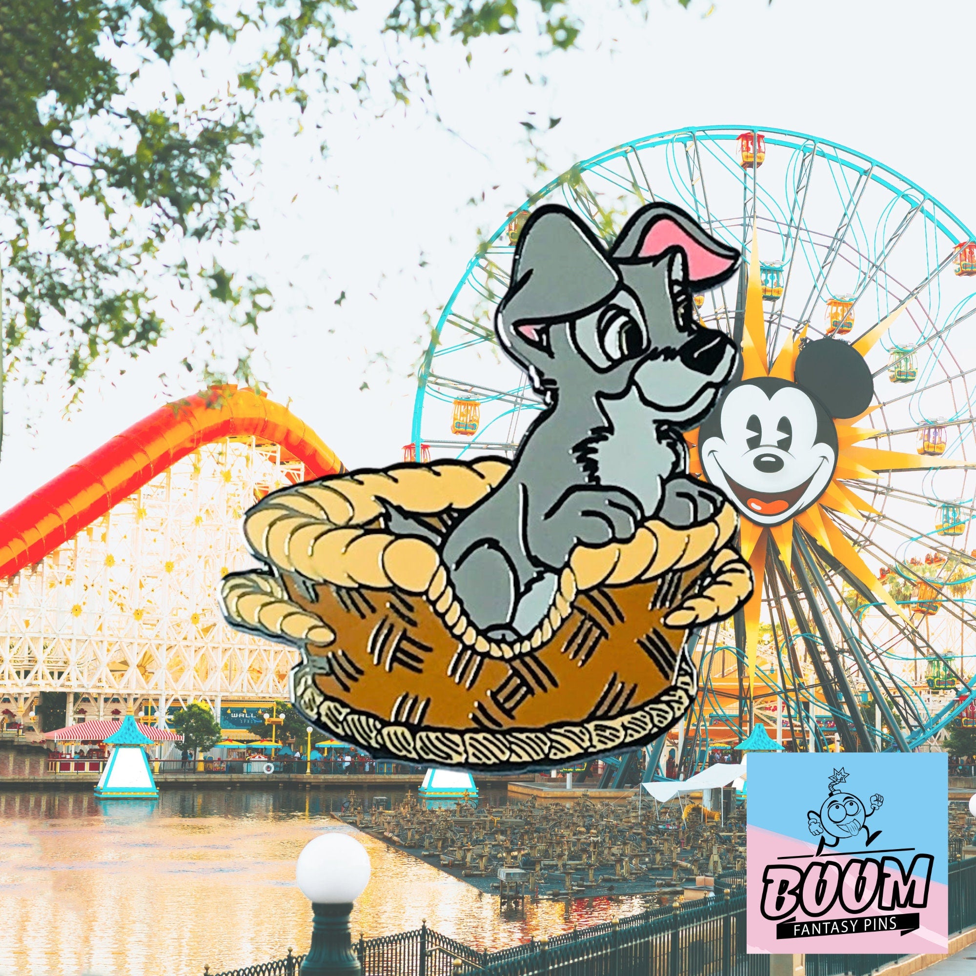 Pin – Little Tramp from Lady and the Tramp – Disney Fantasy