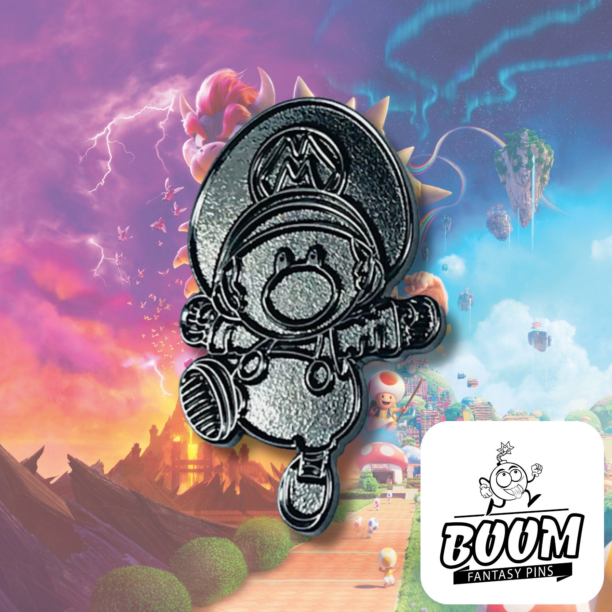 Pin's – Mario de Super Mario Bros – Franchise Nintendo