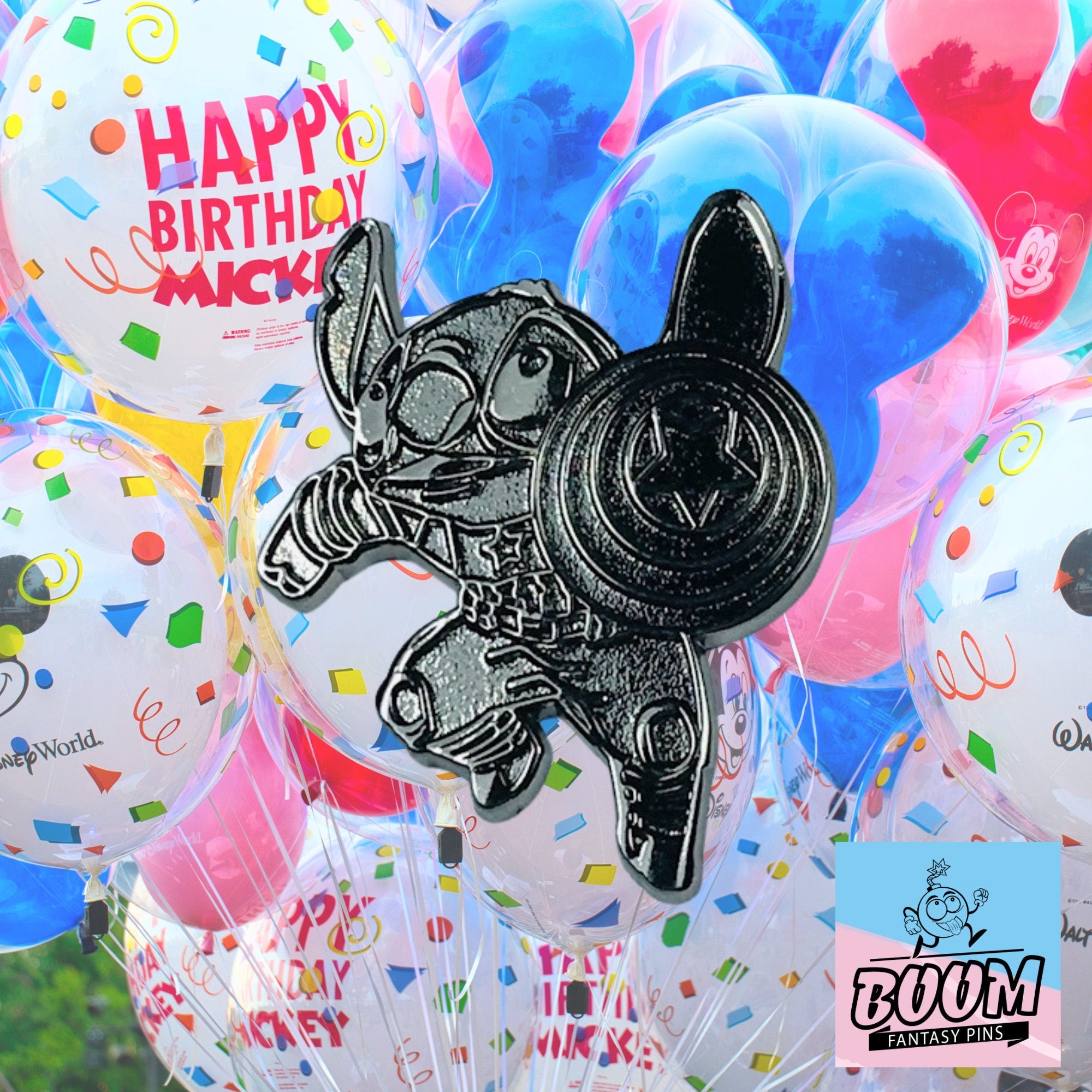 Épingle – Expérience 626 Stitch en Captain America de Lilo &amp; Stitch Disney Fantasy