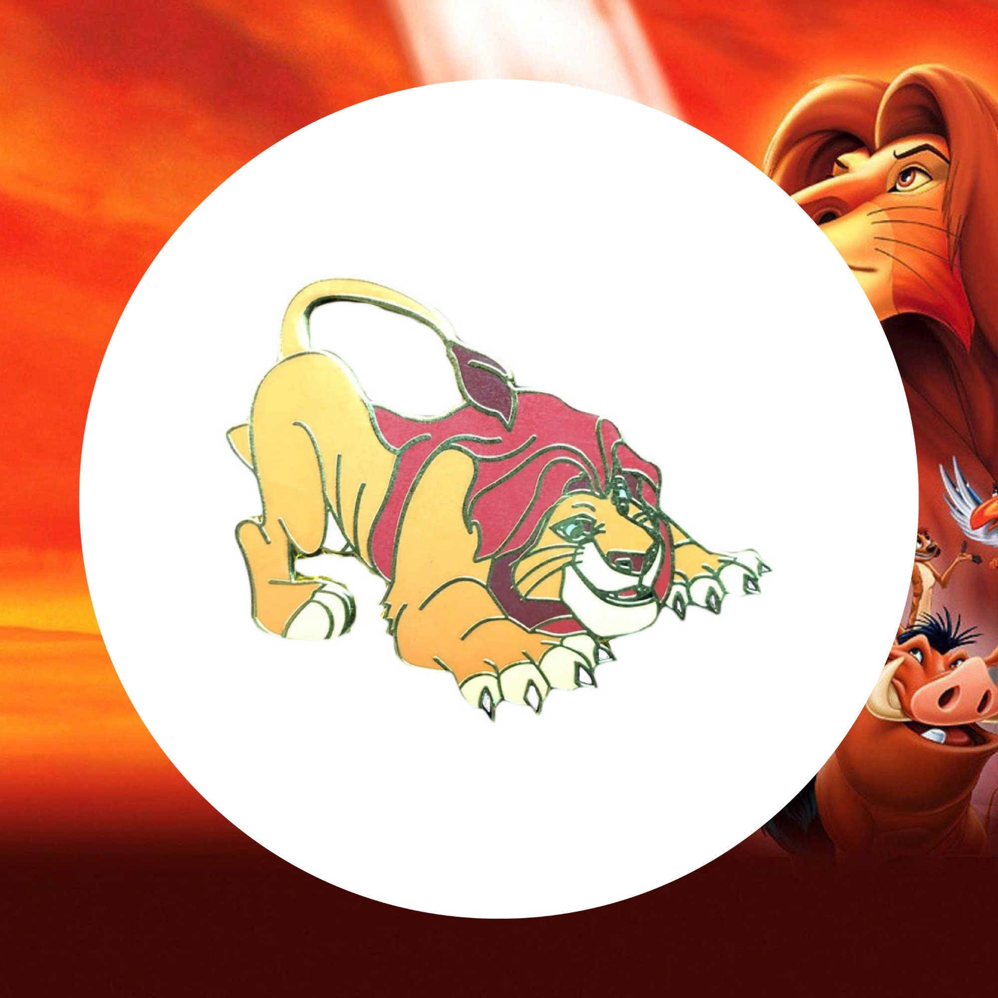 Pin's – Simba du Roi Lion – Disney Fantasy