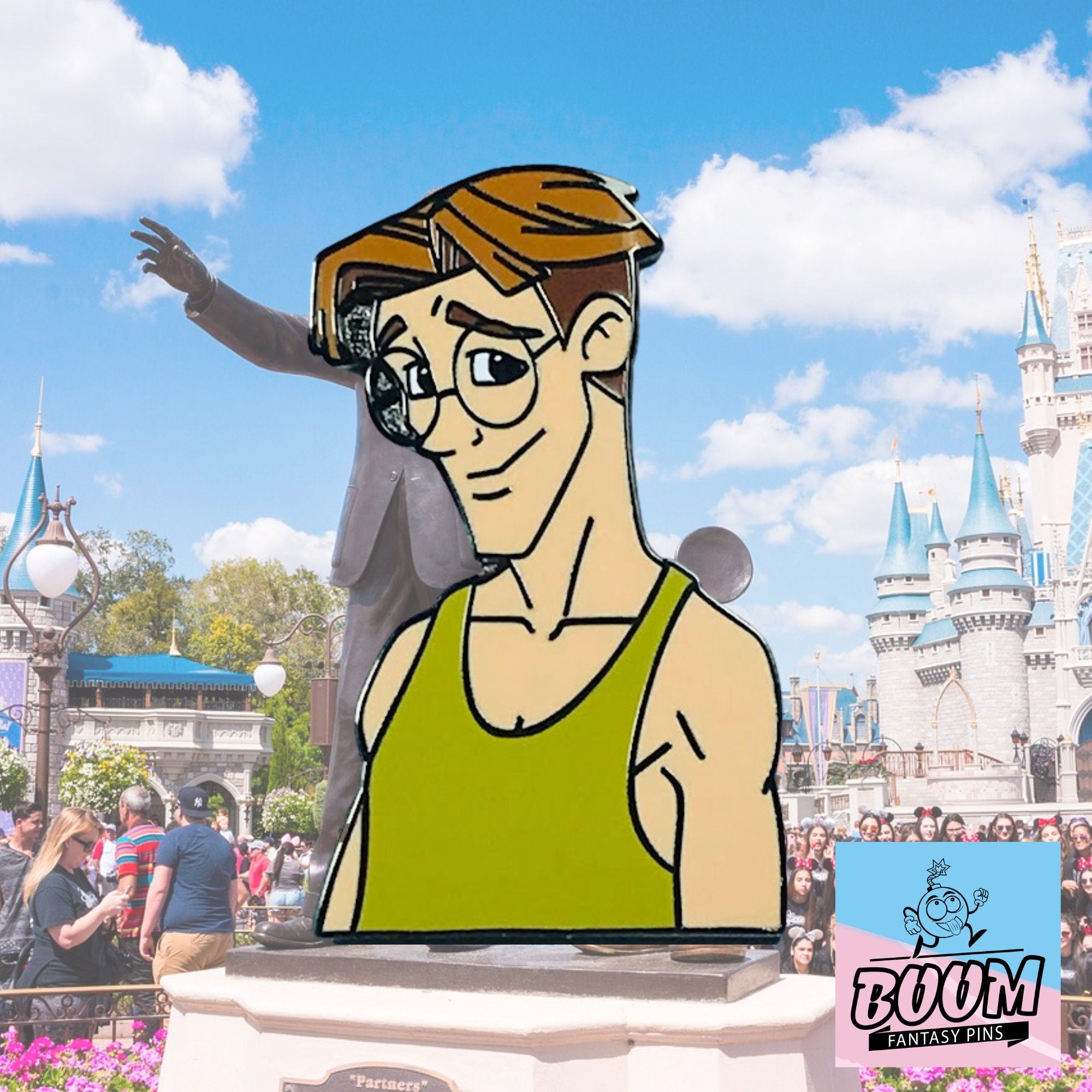 Pin – Milo James Thatch from Atlantis The Lost Empire – Disney Fantasy