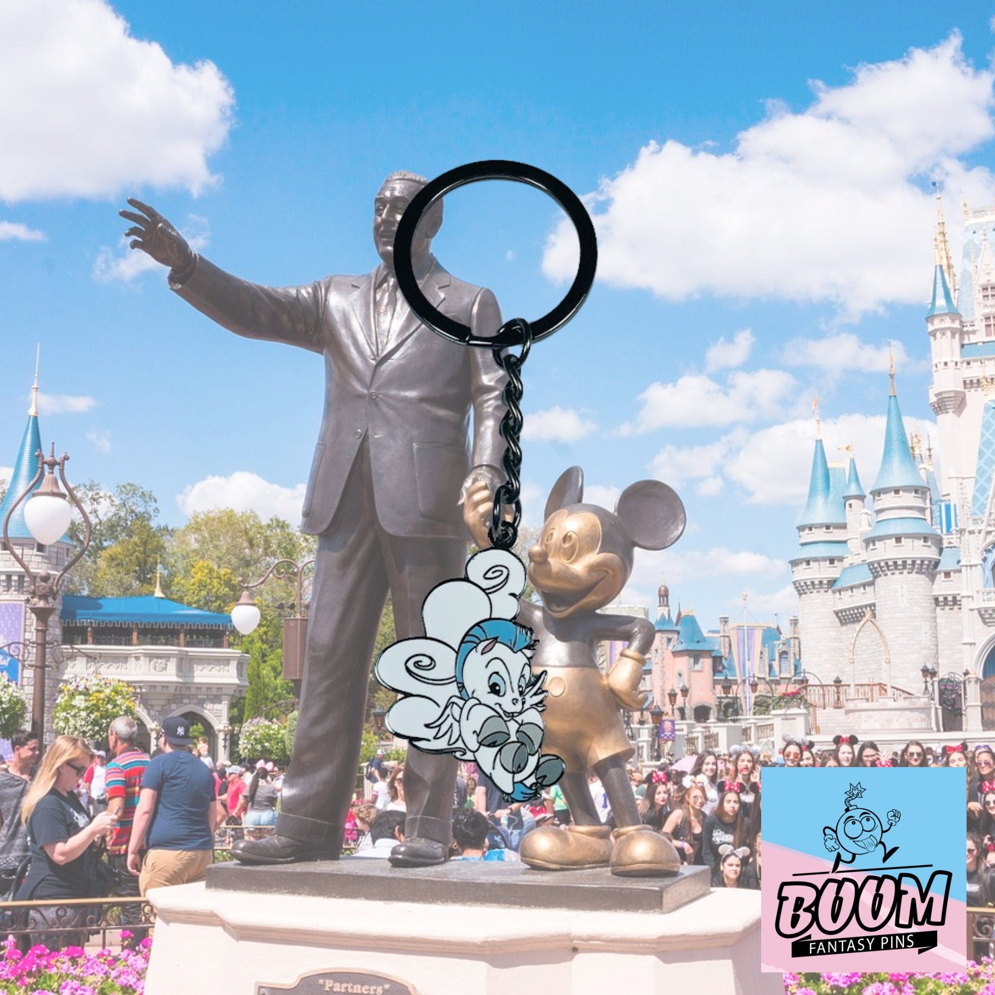 Porte-clés - Pégase d'Hercule - Disney Fantasy