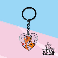 Porte-clés – Vixey et Tod du film Rox et Rouky – Disney Fantasy