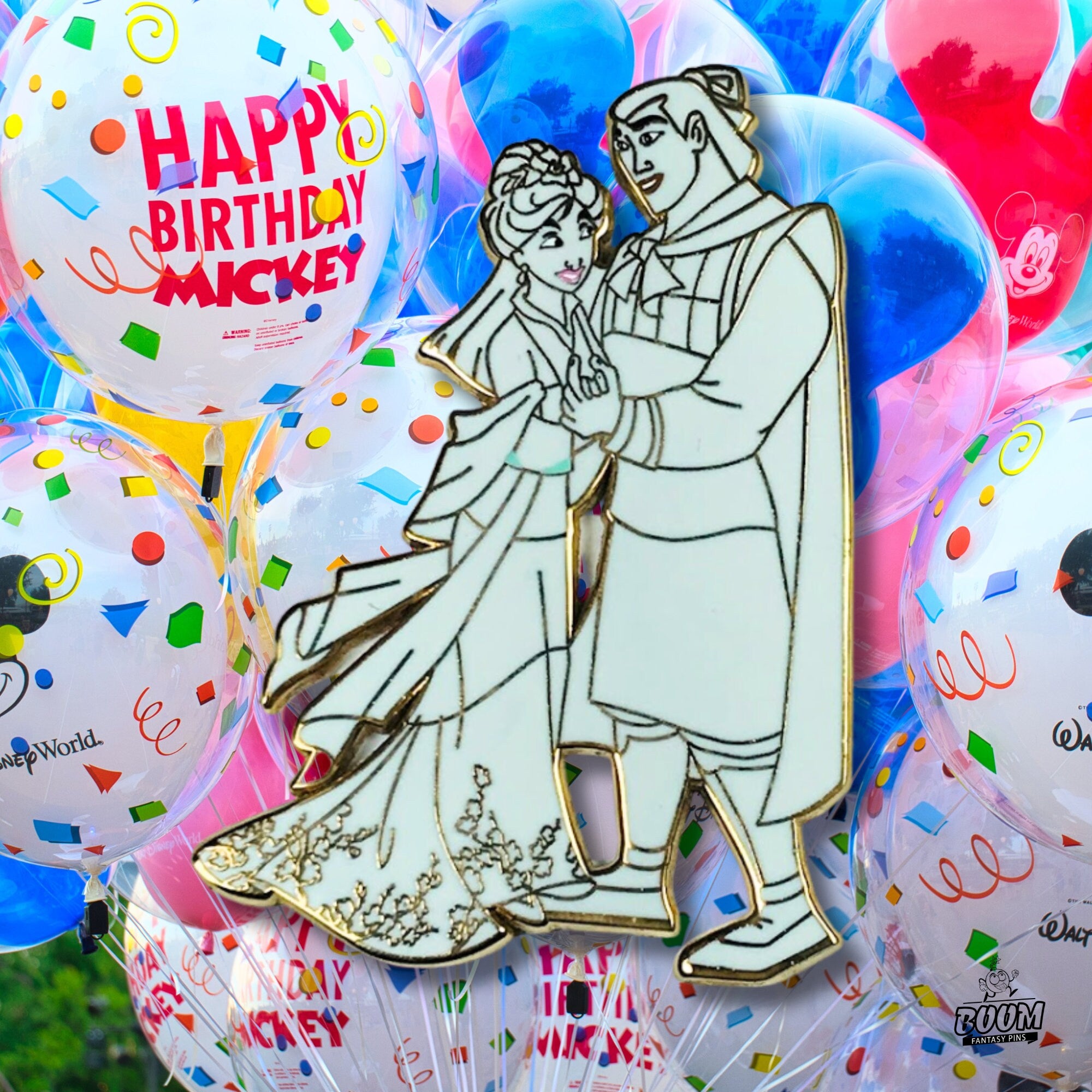 Pin – Fa Mulan et Li Shang de Mulan – Disney Fantasy