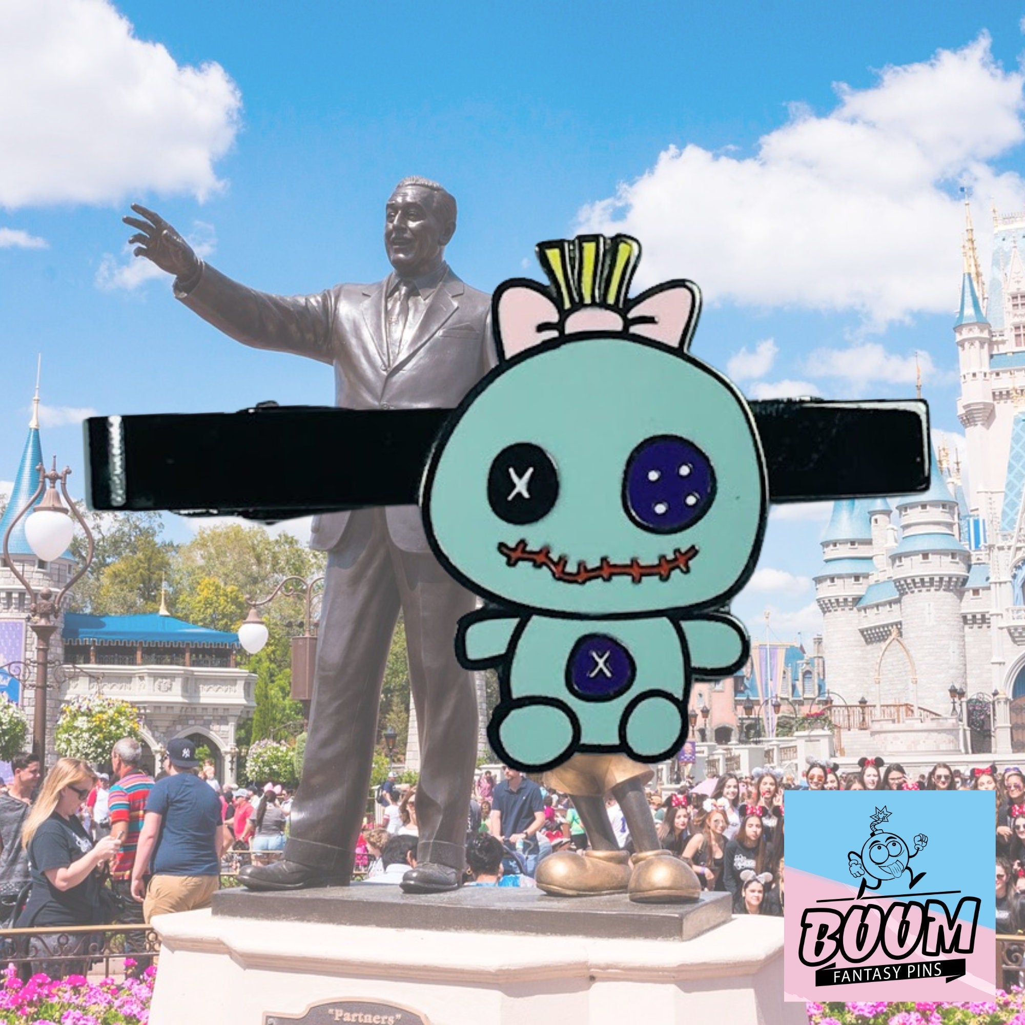 Tie Clip – Rags from Lilo & Stitch – Disney Fantasy