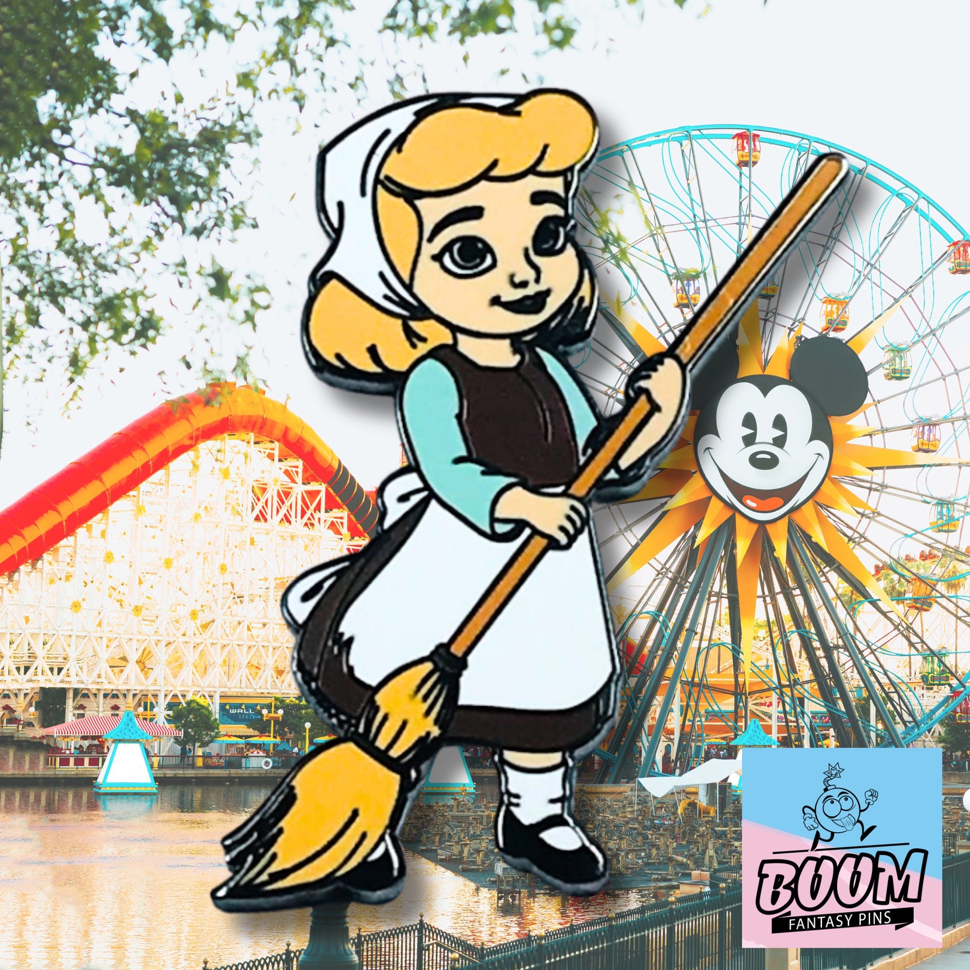 Pin – Cenicienta como niña de Cenicienta – Disney Fantasy