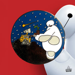 Pin's – Baymax de Big Hero 6 et Wall-E de Wall-E – Disney Fantasy