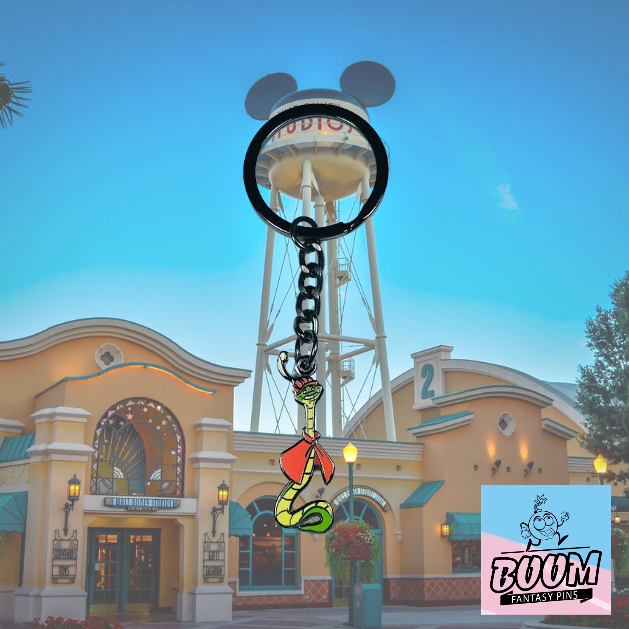 Porte-clés – Sir Hiss de Robin des Bois – Disney Fantasy