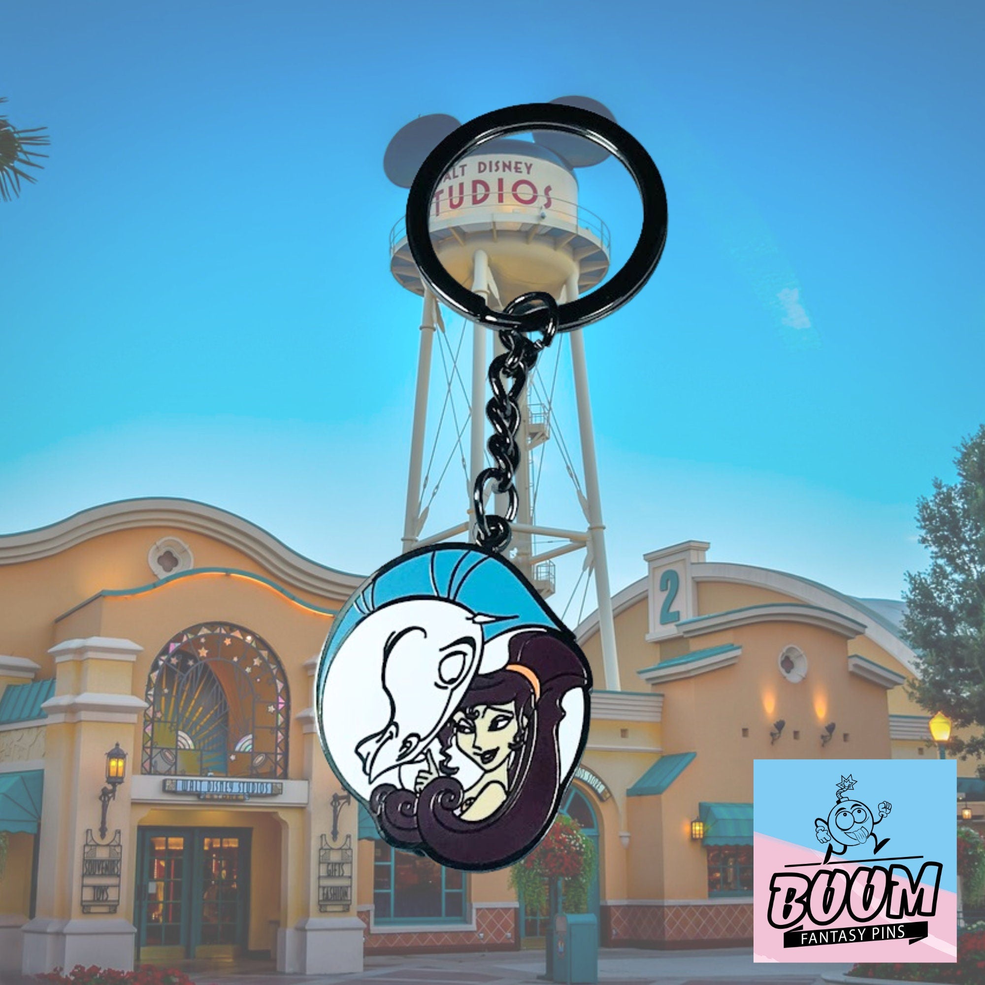 Llavero – Megara y Pegaso de Hércules – Disney Fantasy