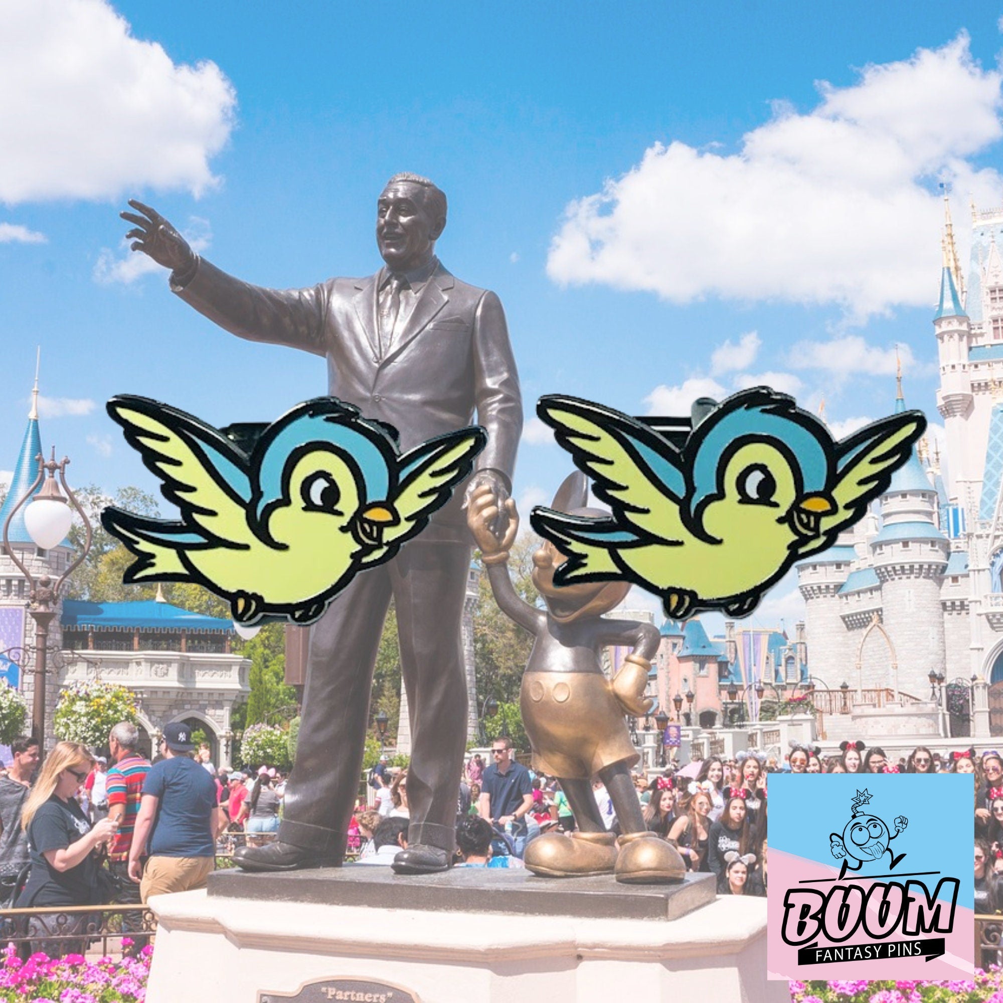 Boutons de manchette – Blanche-Neige du film Blanche-Neige et les Sept Nains – Disney Fantasy