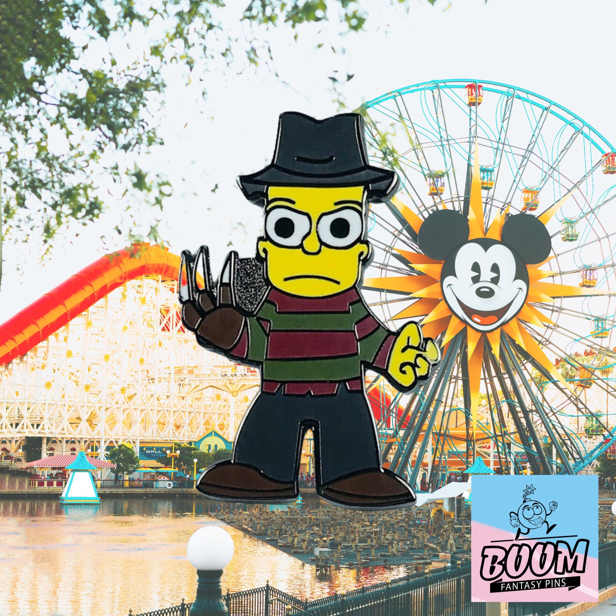 Pin's – Bart Simpson des Simpson – Disney Fantasy