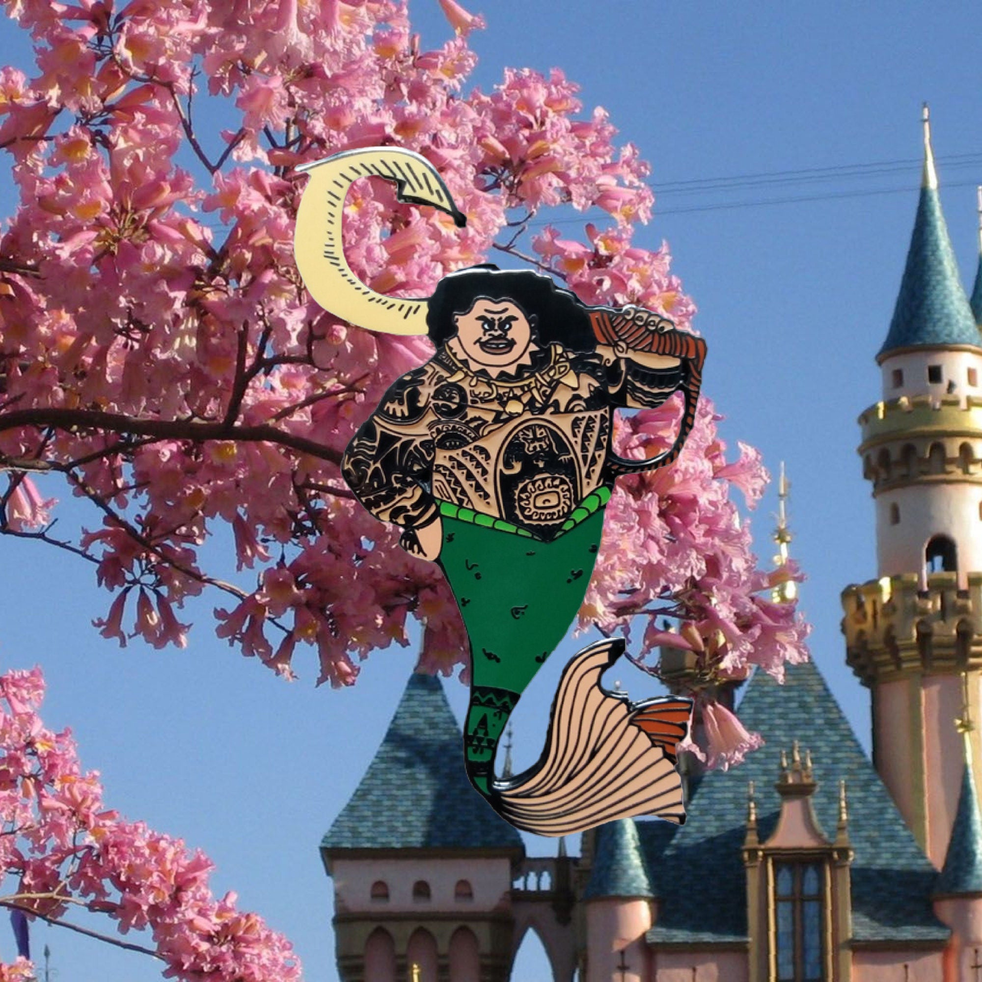 Pin – Maui from Moana – Disney Fantasy