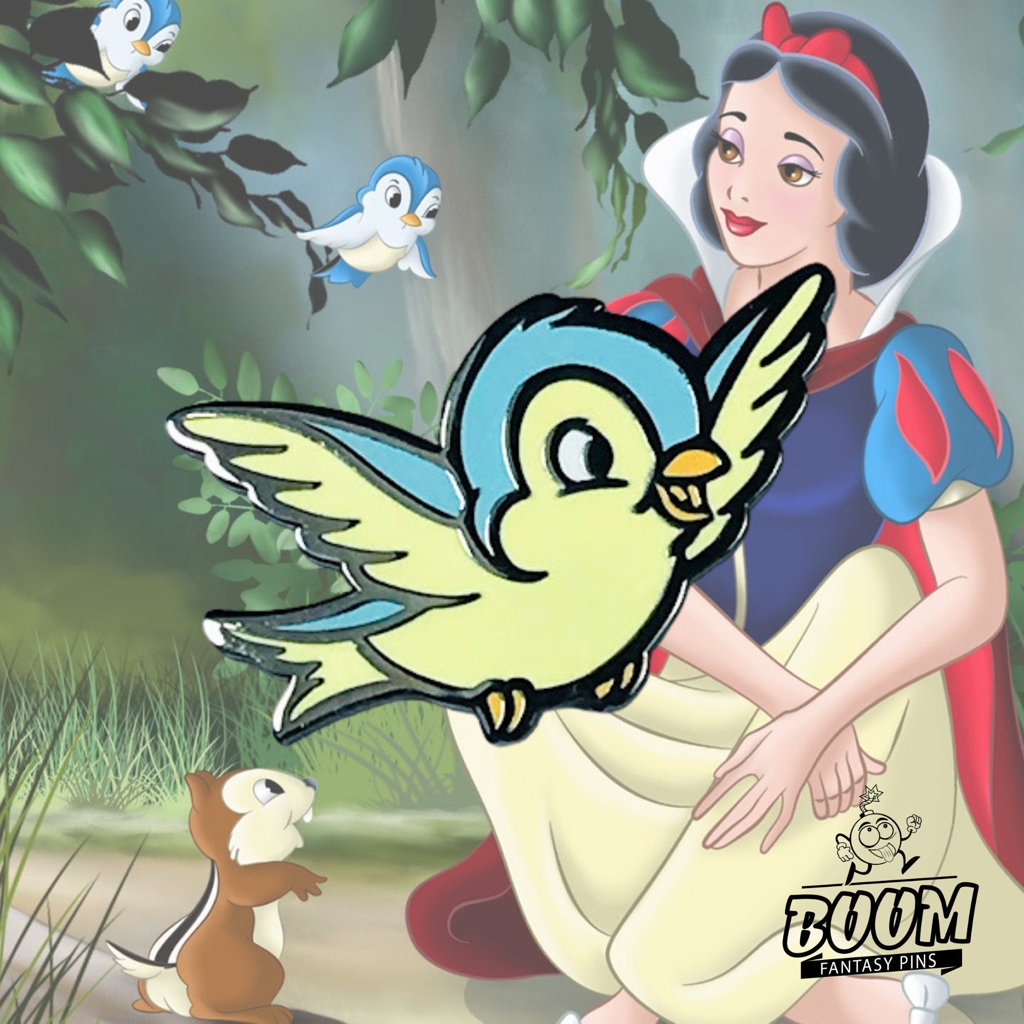 Pin – Pájaro de Blancanieves y los siete enanitos – Disney Fantasy